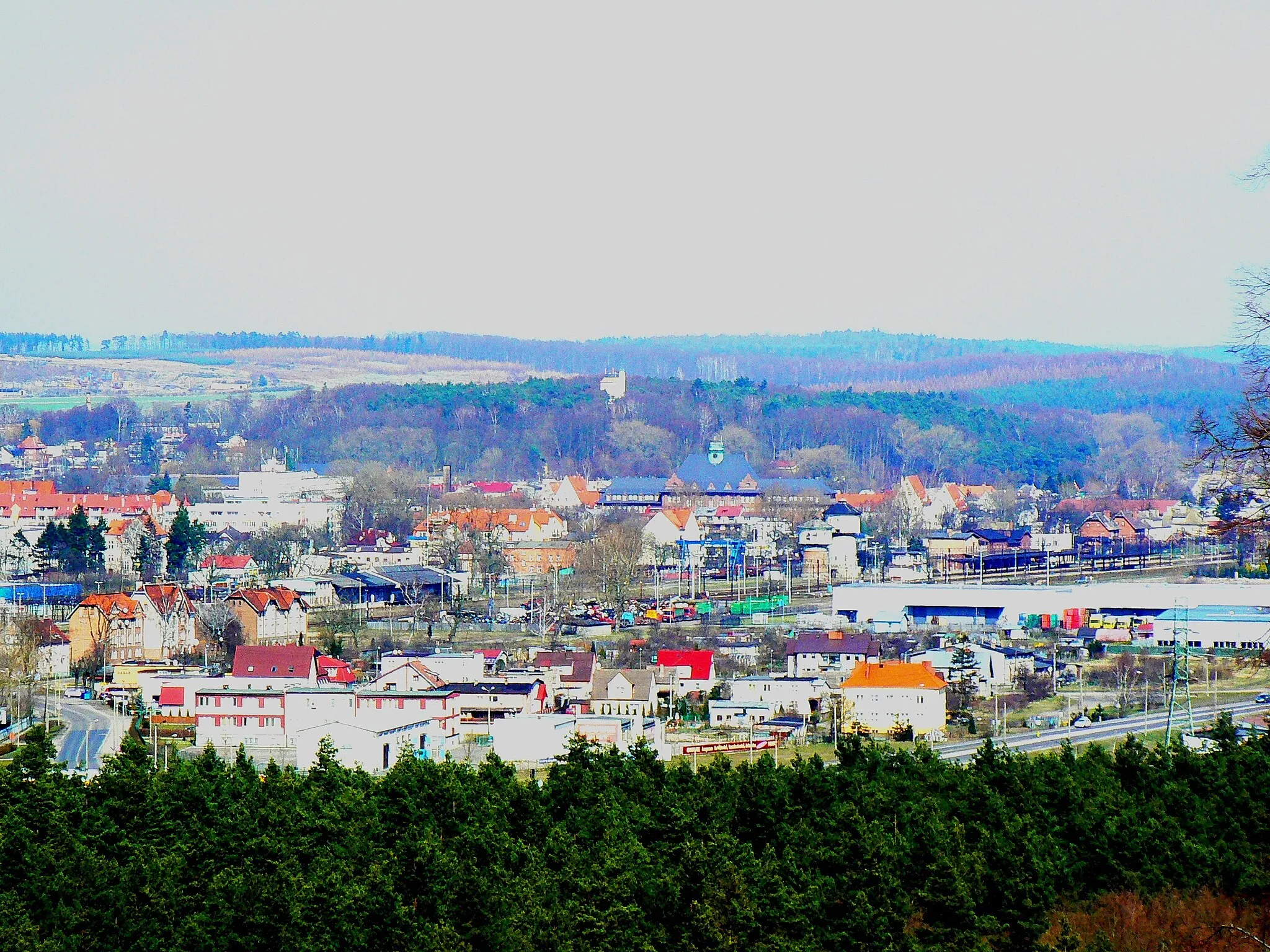 Photo showing: Panorama Lęborka