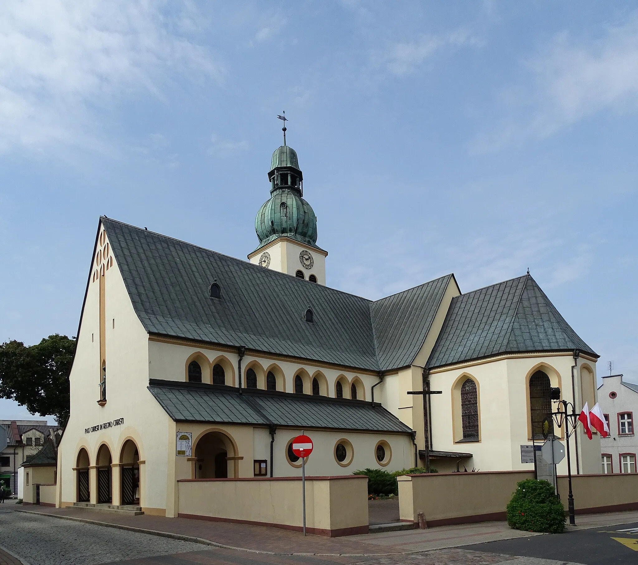 Photo showing: Człuchów, Pomerania, Poland, church of Saint Jacob from the 17th century.