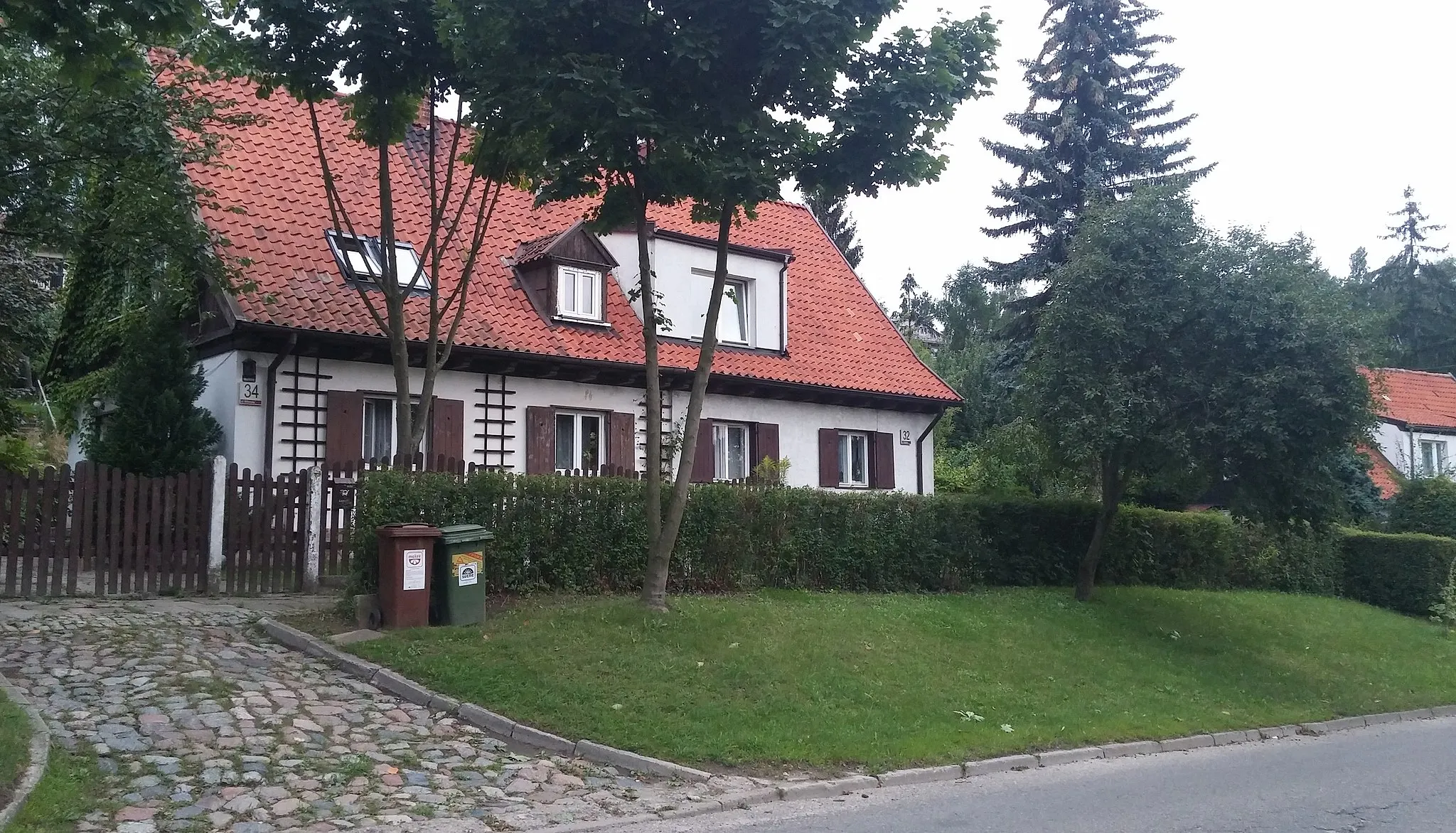 Photo showing: Jeden z domów przy ulicy Wileńskiej (nr 34).