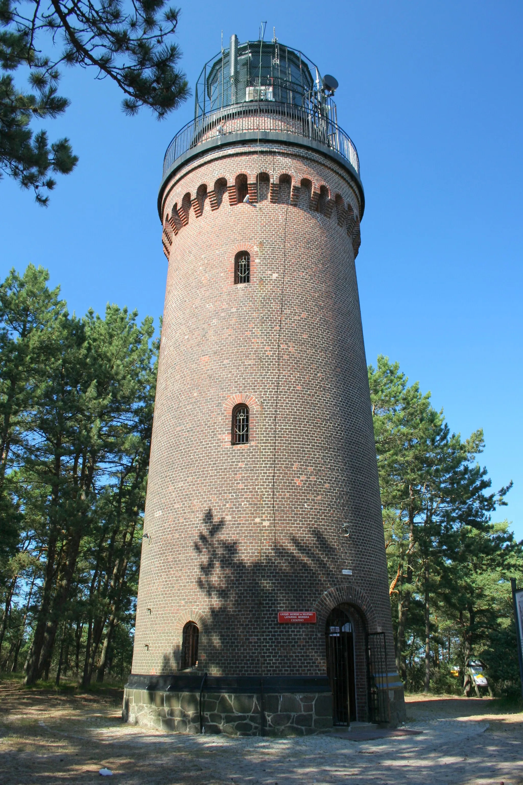 Photo showing: Lighthouse in Czołpino.