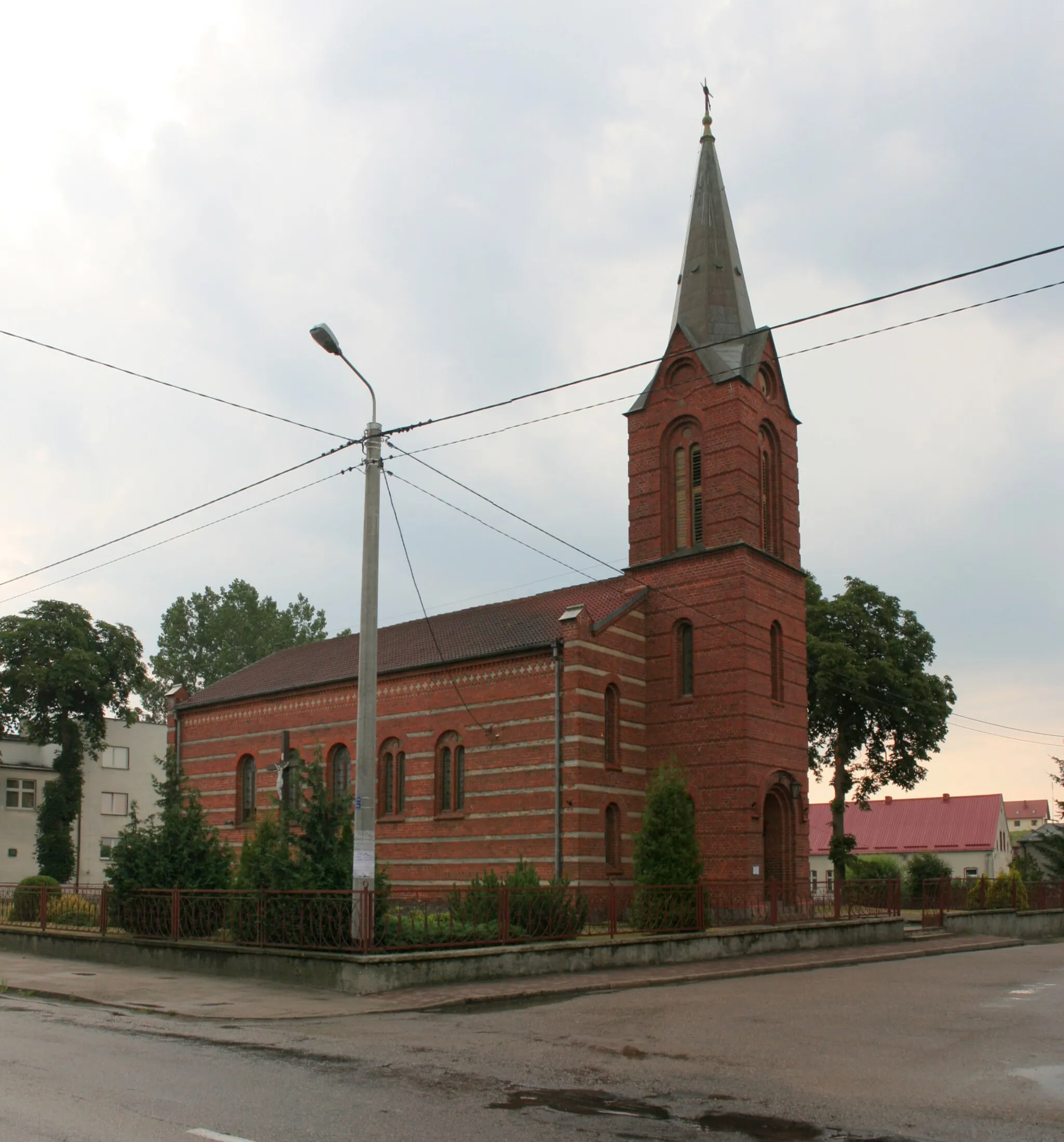 Photo showing: Church in Nowa Wieś Lęborska.