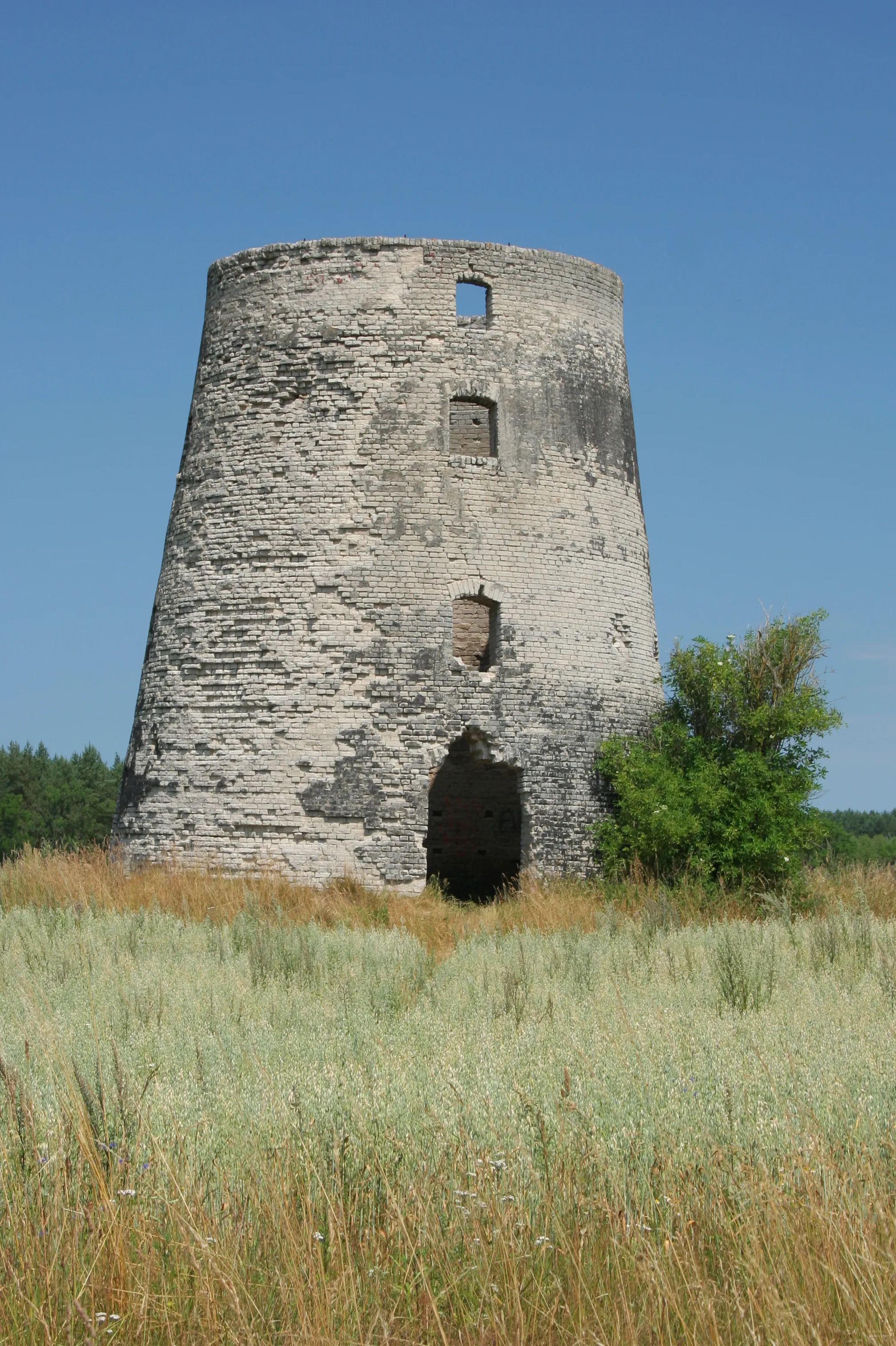 Photo showing: Windmill in Pużyce.