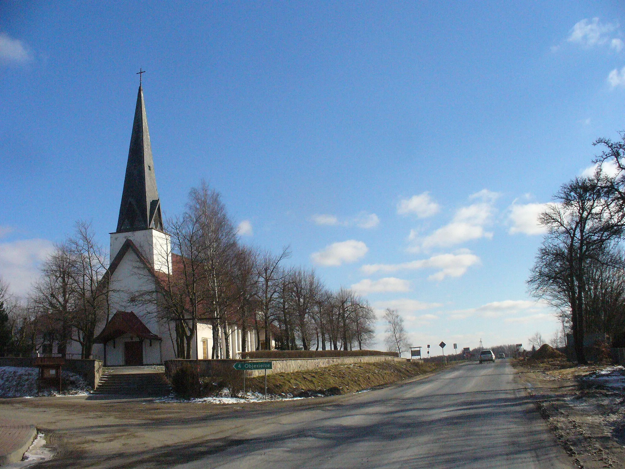 Photo showing: Kościół w Silnie na Pomorzu przy wylotówce na Tucholę