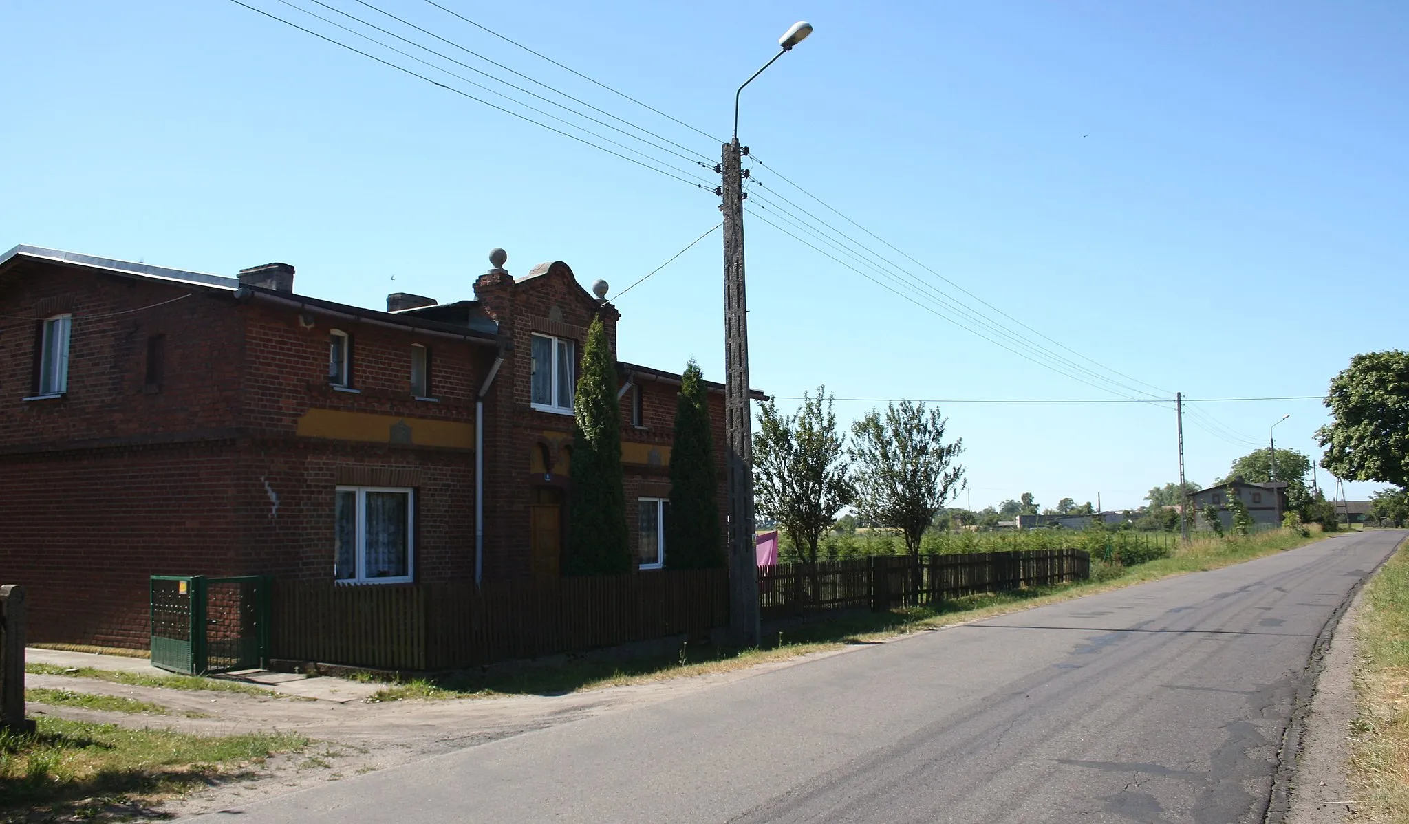 Photo showing: Złotowo - widok wsi w stronę Czerska, powiat chojnicki