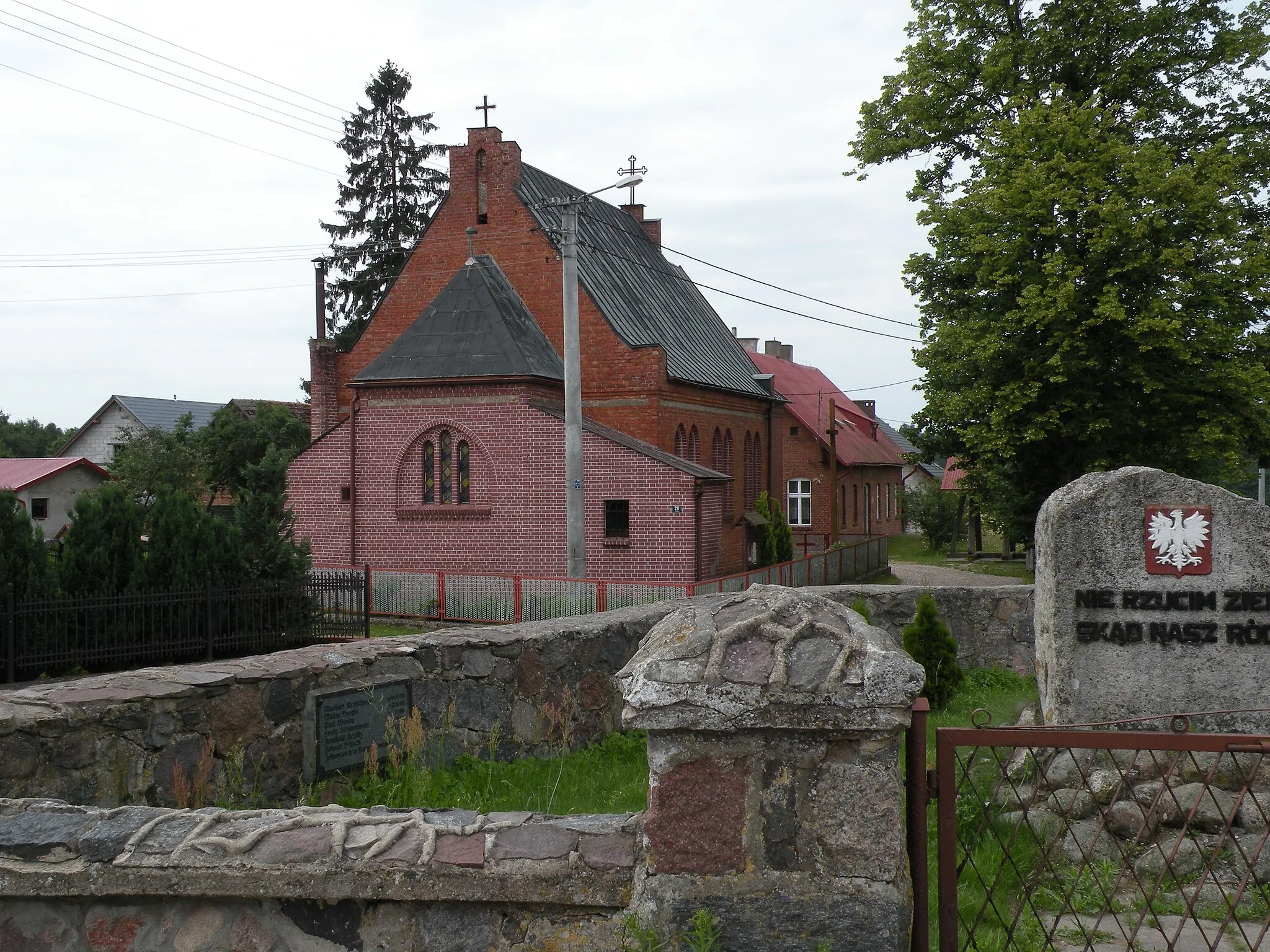 Photo showing: kościół w Rekowie, gmina Bytów