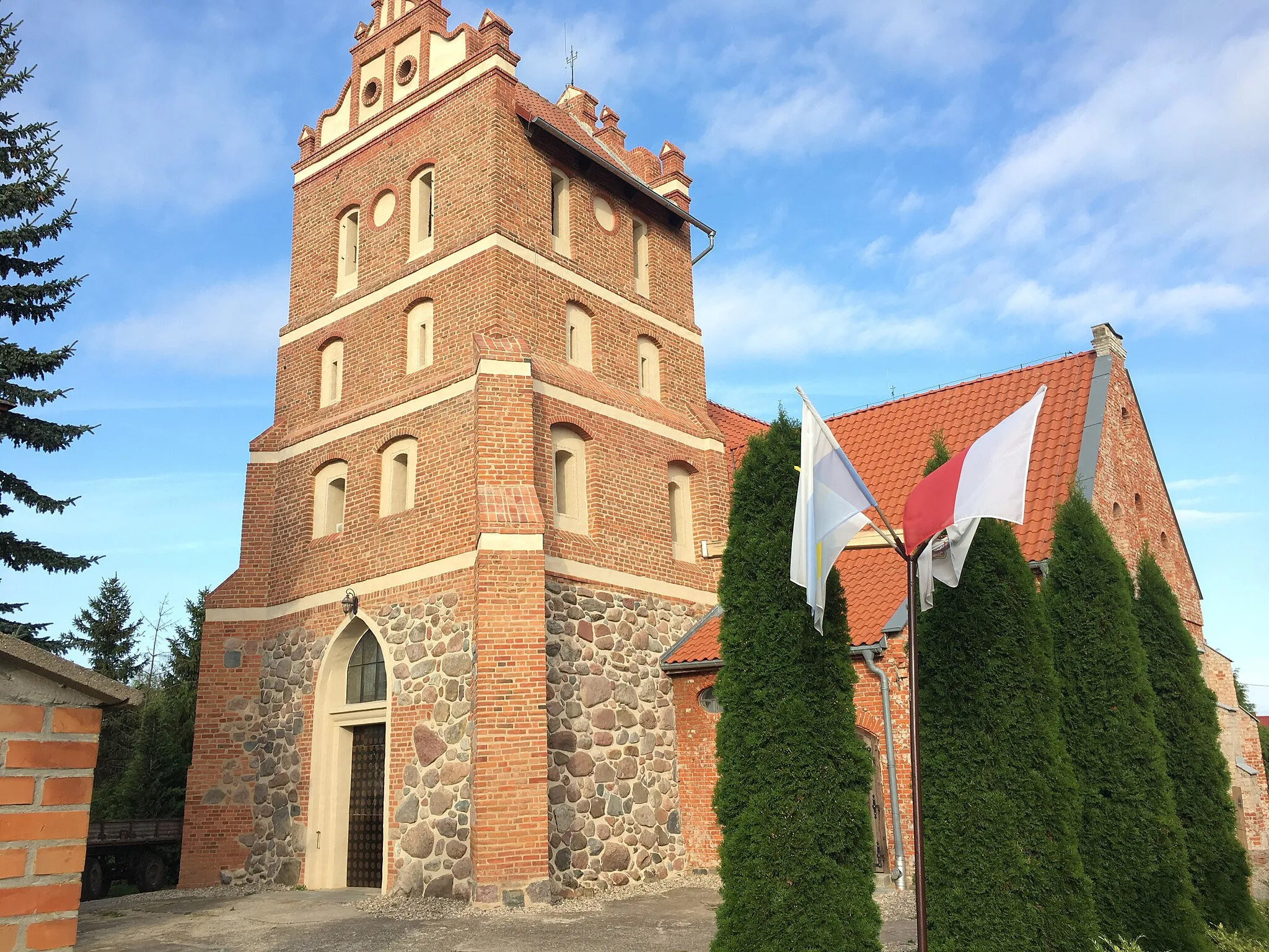 Photo showing: Kościół Zwiastowania NMP w Pączewie