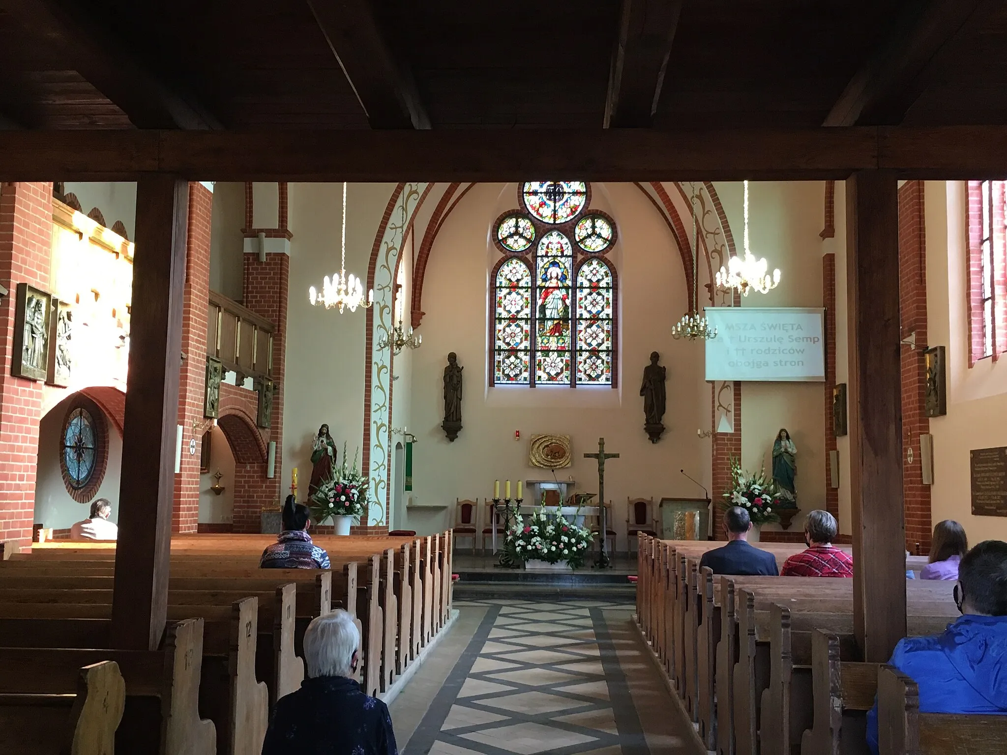 Photo showing: Wnętrze kościoła poewangelickiego w Smętowie Granicznym