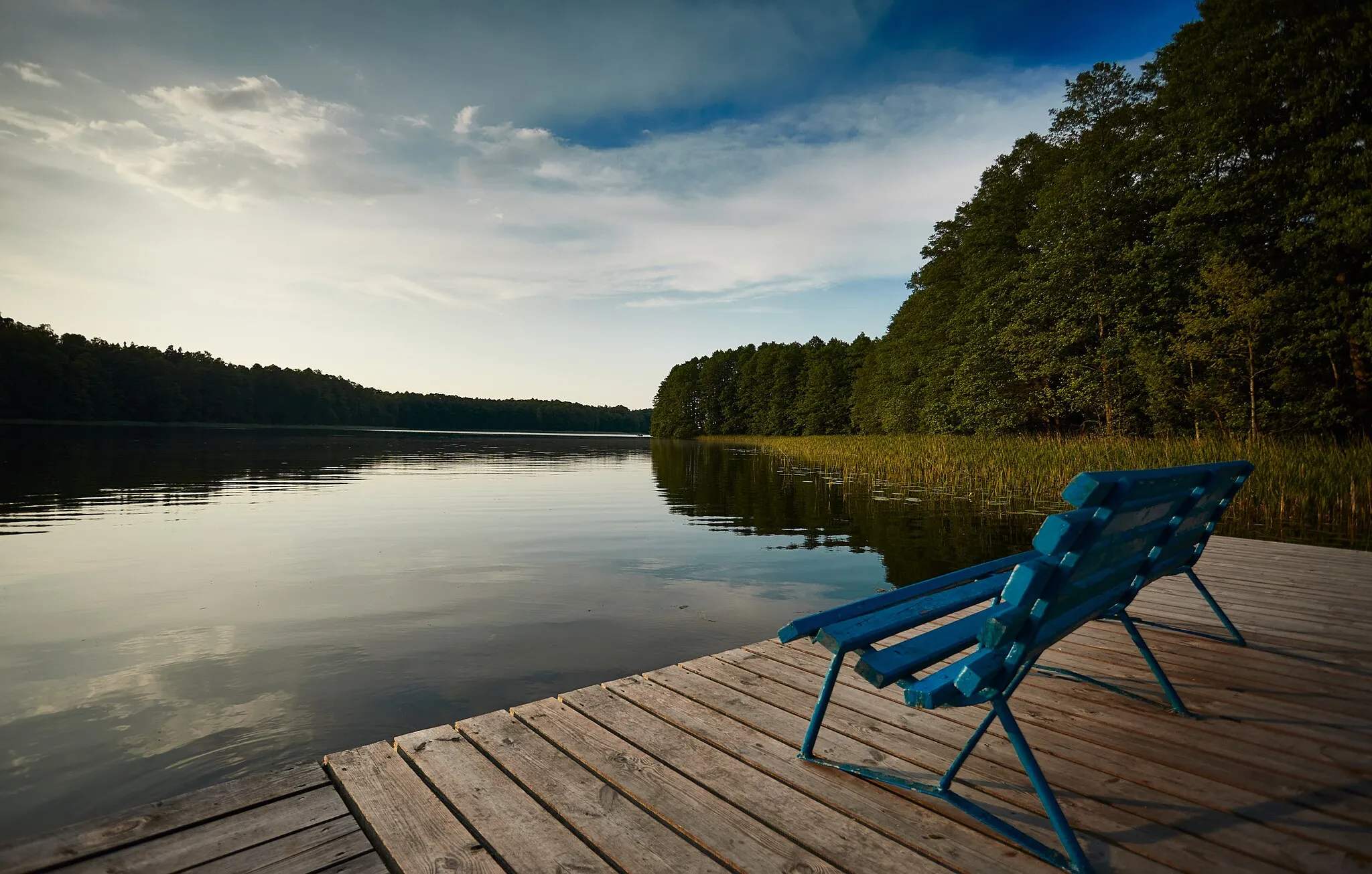 Photo showing: View on the Gil Wielki lake (534 ha)