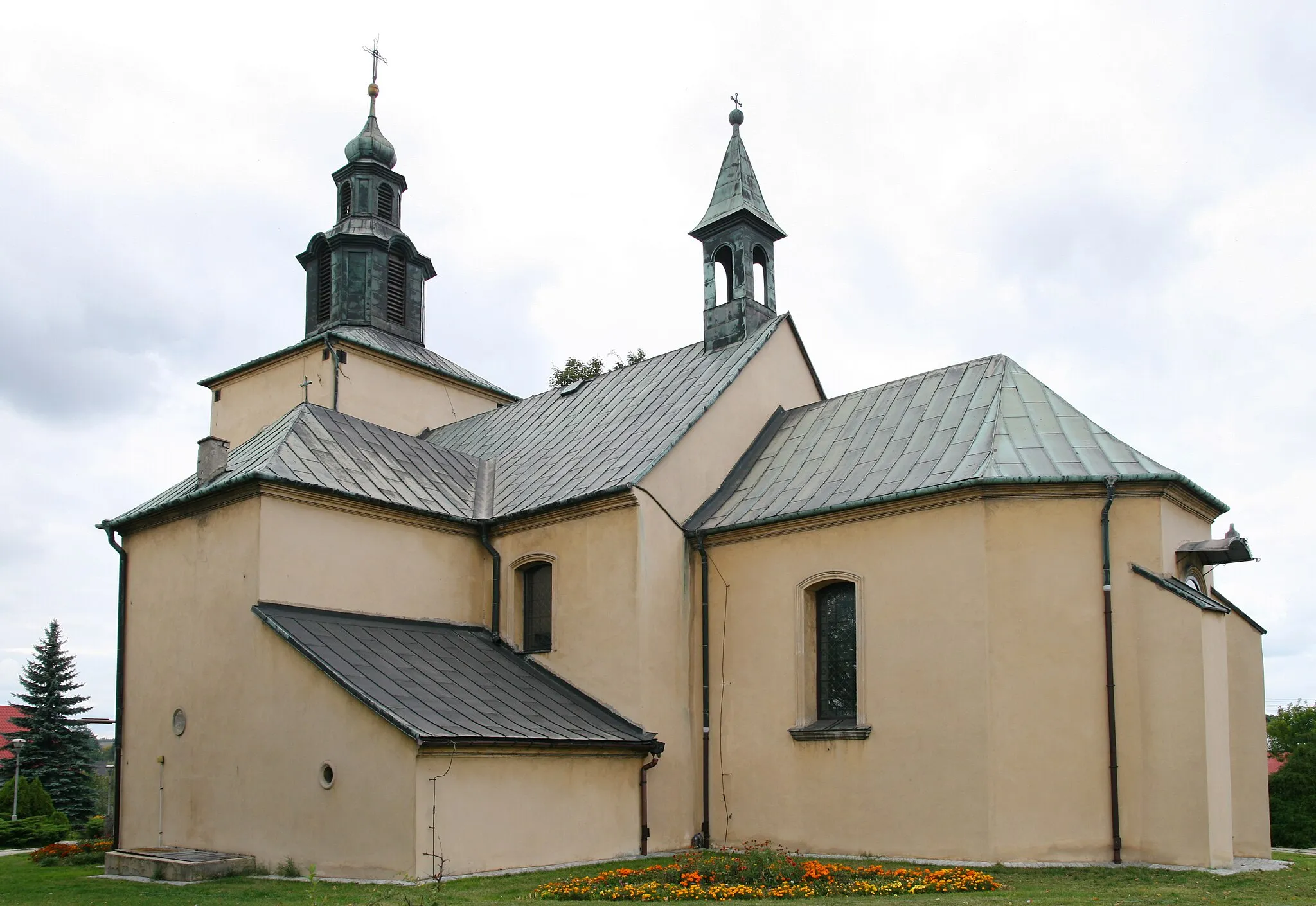 Photo showing: Kościół p.w. św. Mikołaja w Zawierciu Kromołowie.