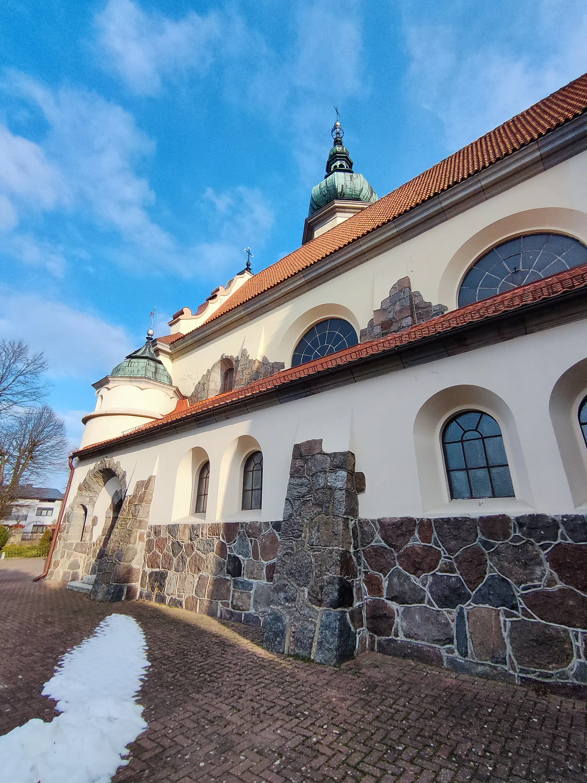 Photo showing: Saint Francis of Assisi church in Zajączki Pierwsze