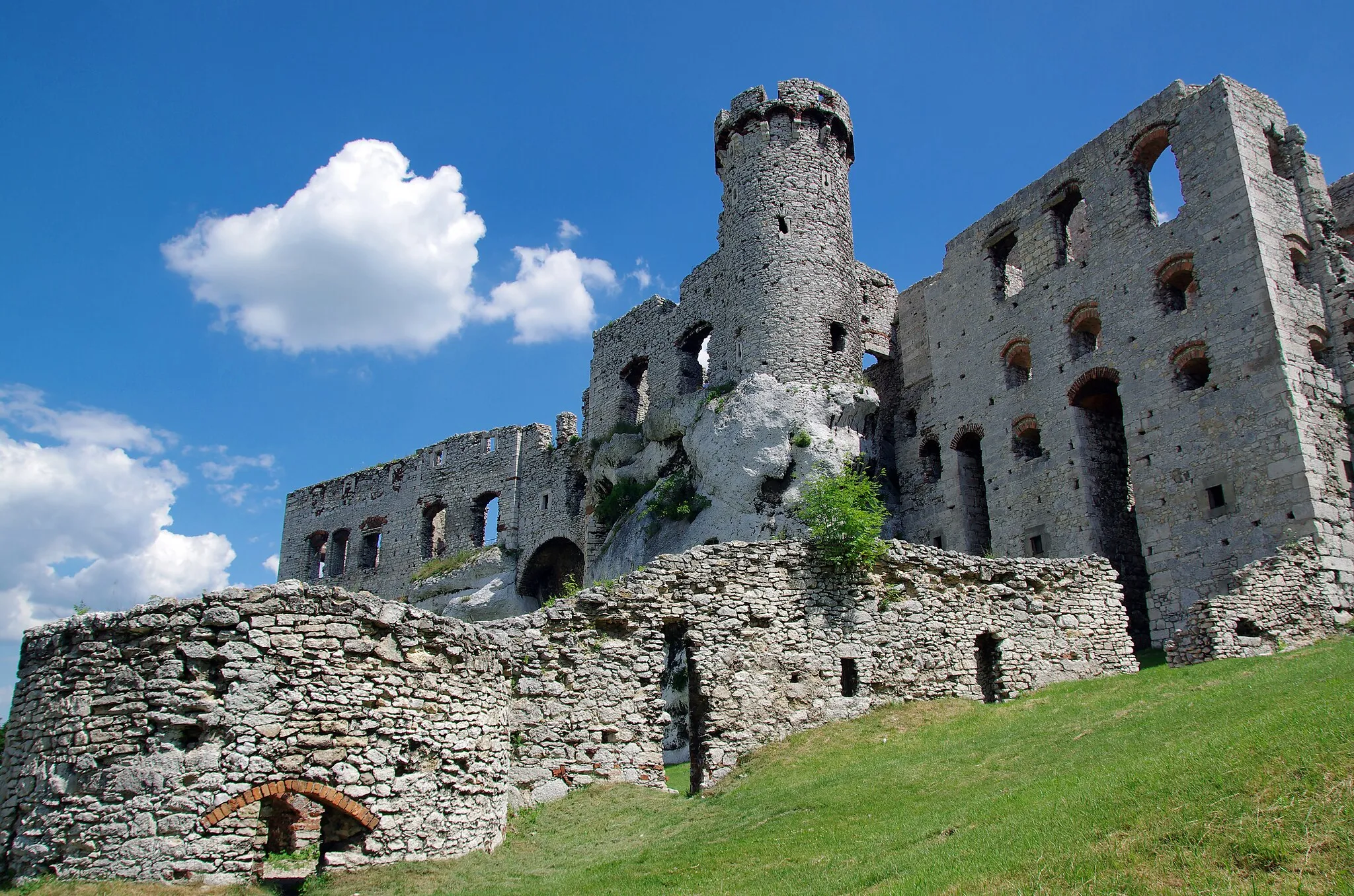 Photo showing: Castle in Ogrodzieniec