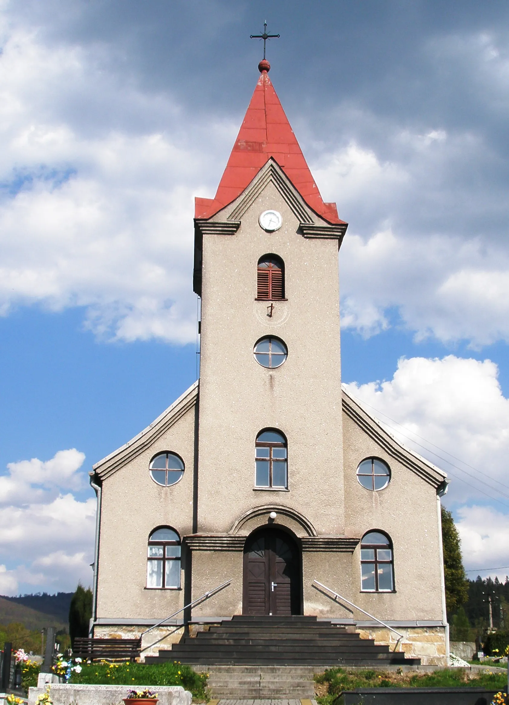 Photo showing: Lutheran Church in Hrádek, Frýdek-Místek District, Czech republic