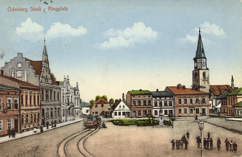 Photo showing: Náměstí ve Starém Bohumíně