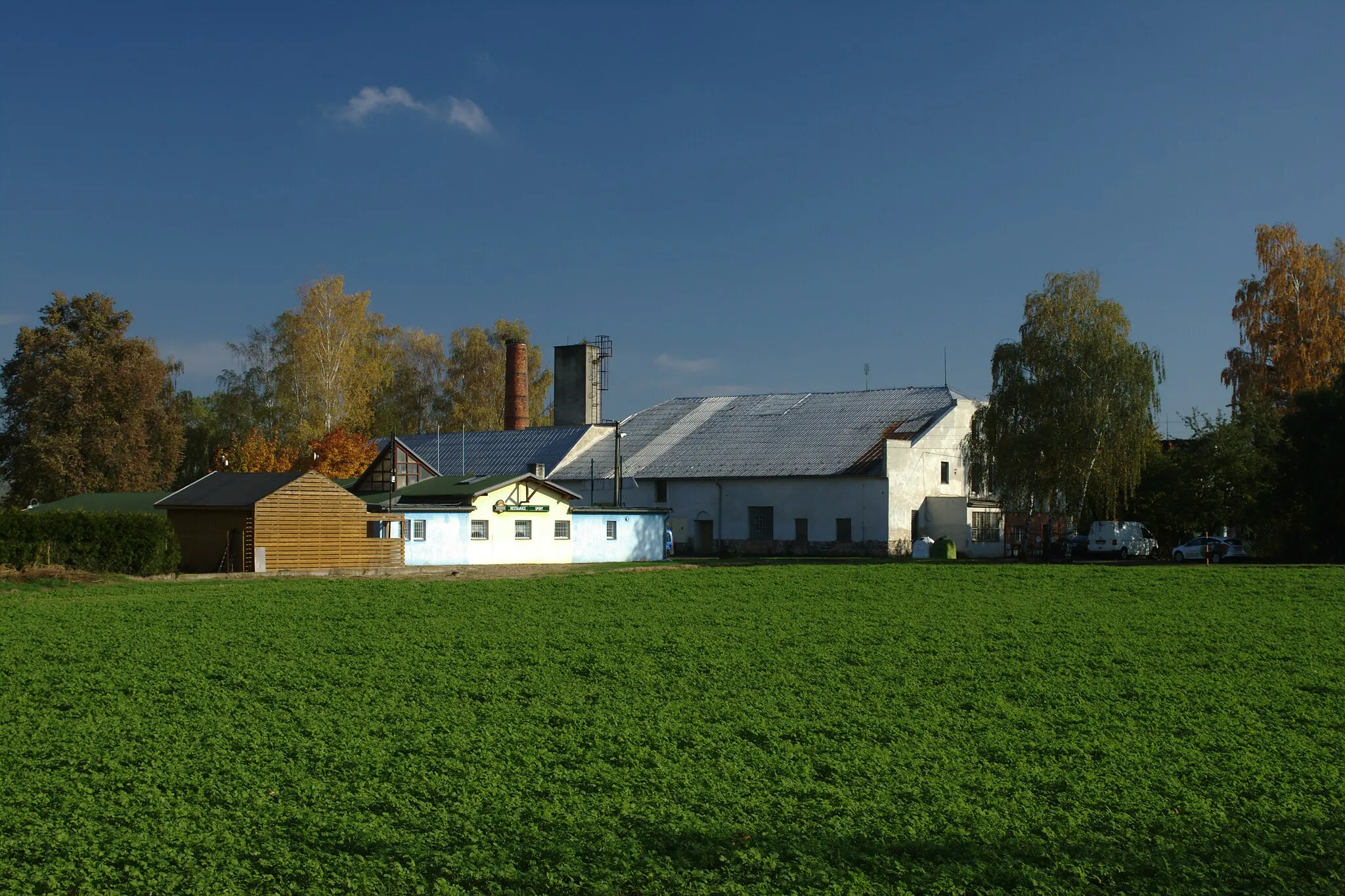 Photo showing: An agricultural facility in Štítina, Moravian-Silesian Region, CZ