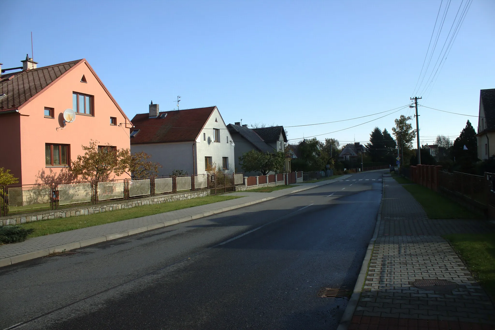 Photo showing: Buildings in Lhota, Moravian-Silesian Region, CZ