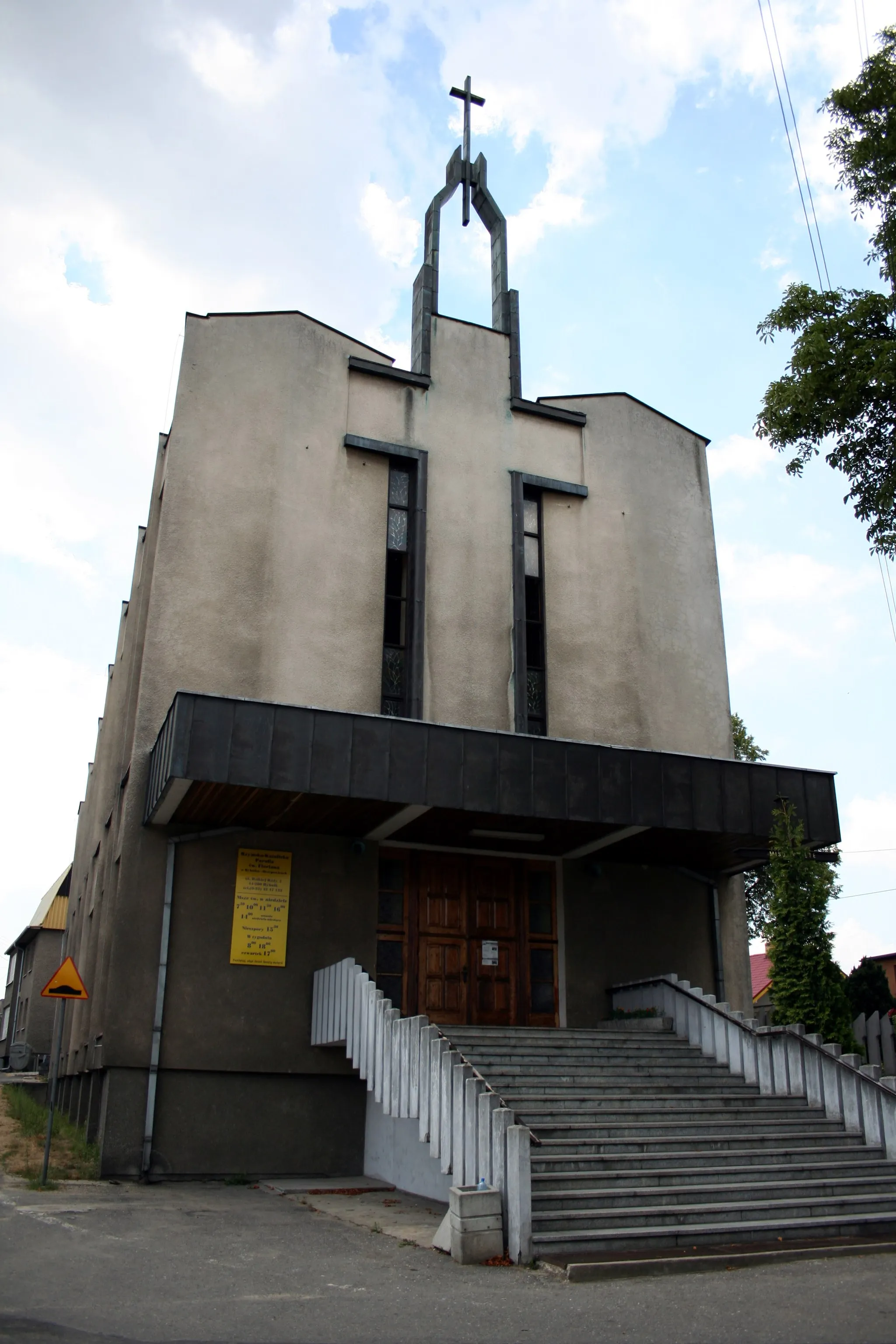 Photo showing: Kostel sv. Floriána v Rybniku-Orzepowicích