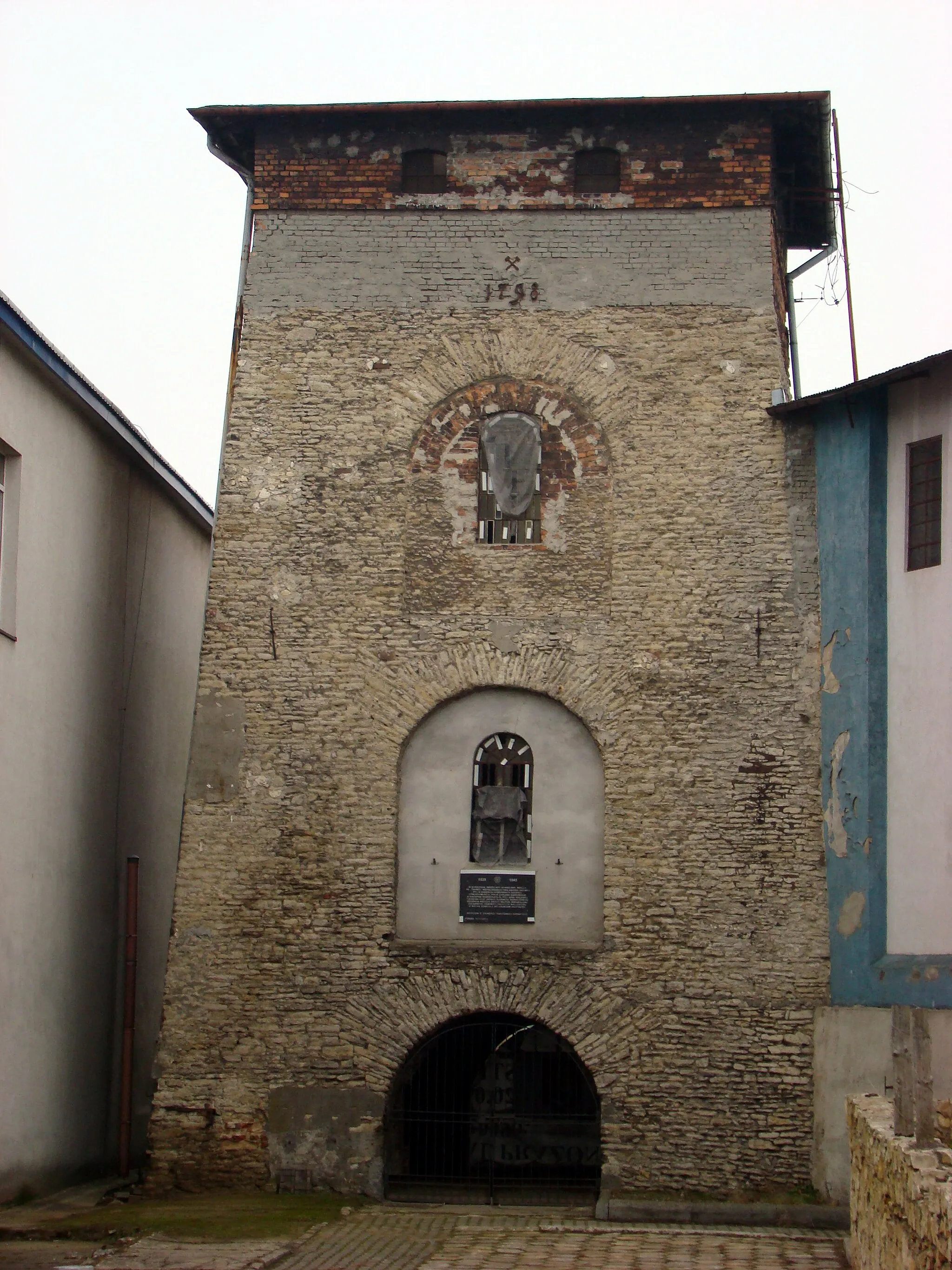 Photo showing: Poręba, wieża wyciągowa do transportu wsadu wielkopiecowego, 1798