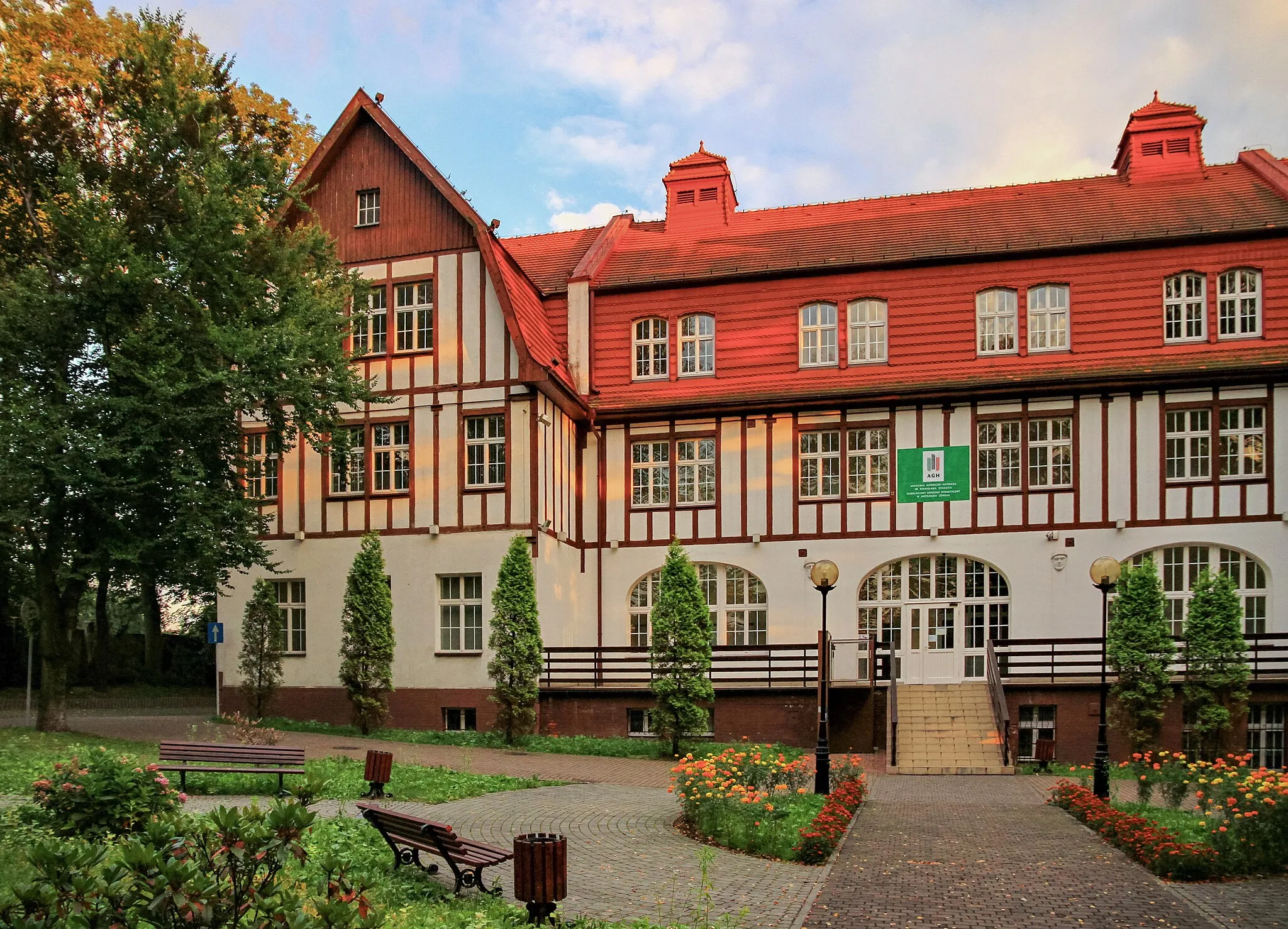Photo showing: Former Bracka Company Sanatorium. Jastrzębie-Zdrój, Silesian Voivodeship, Poland.