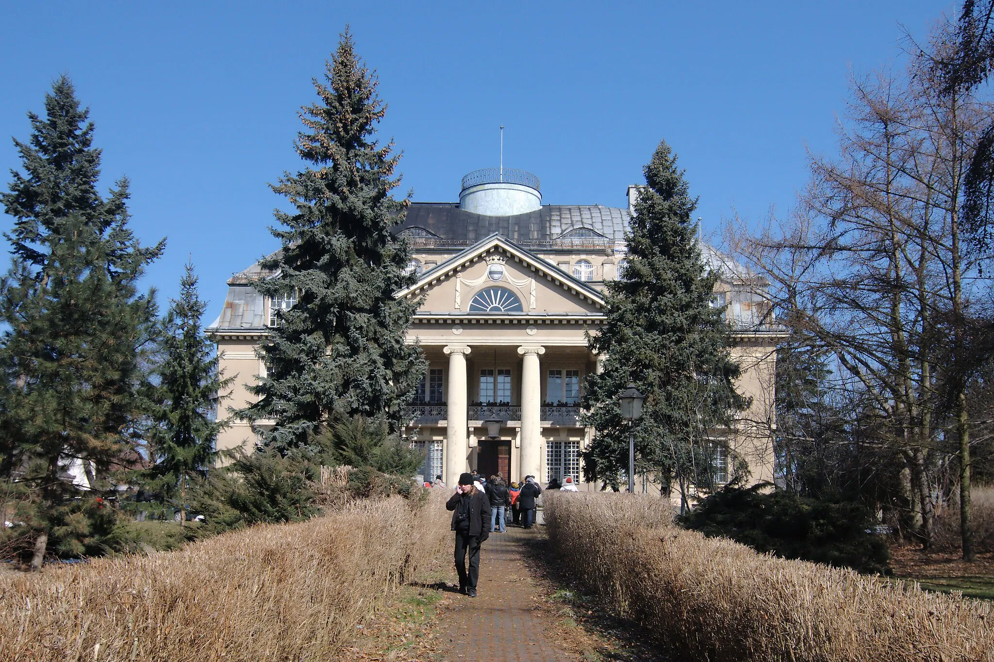 Photo showing: Pałac Baildonów w Łubiu.