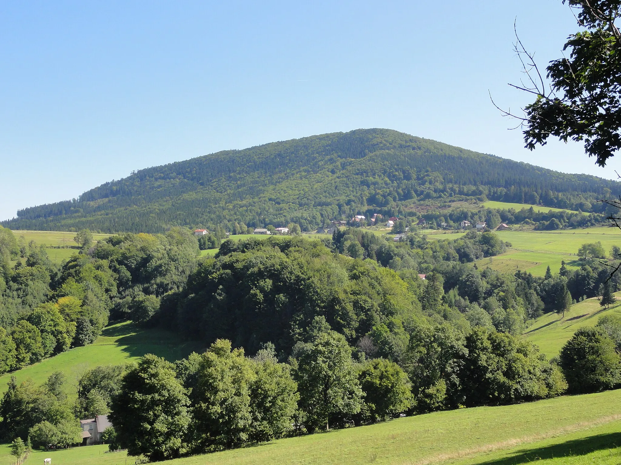 Photo showing: Beskid Śląski Mała Czantoria spod Tuła