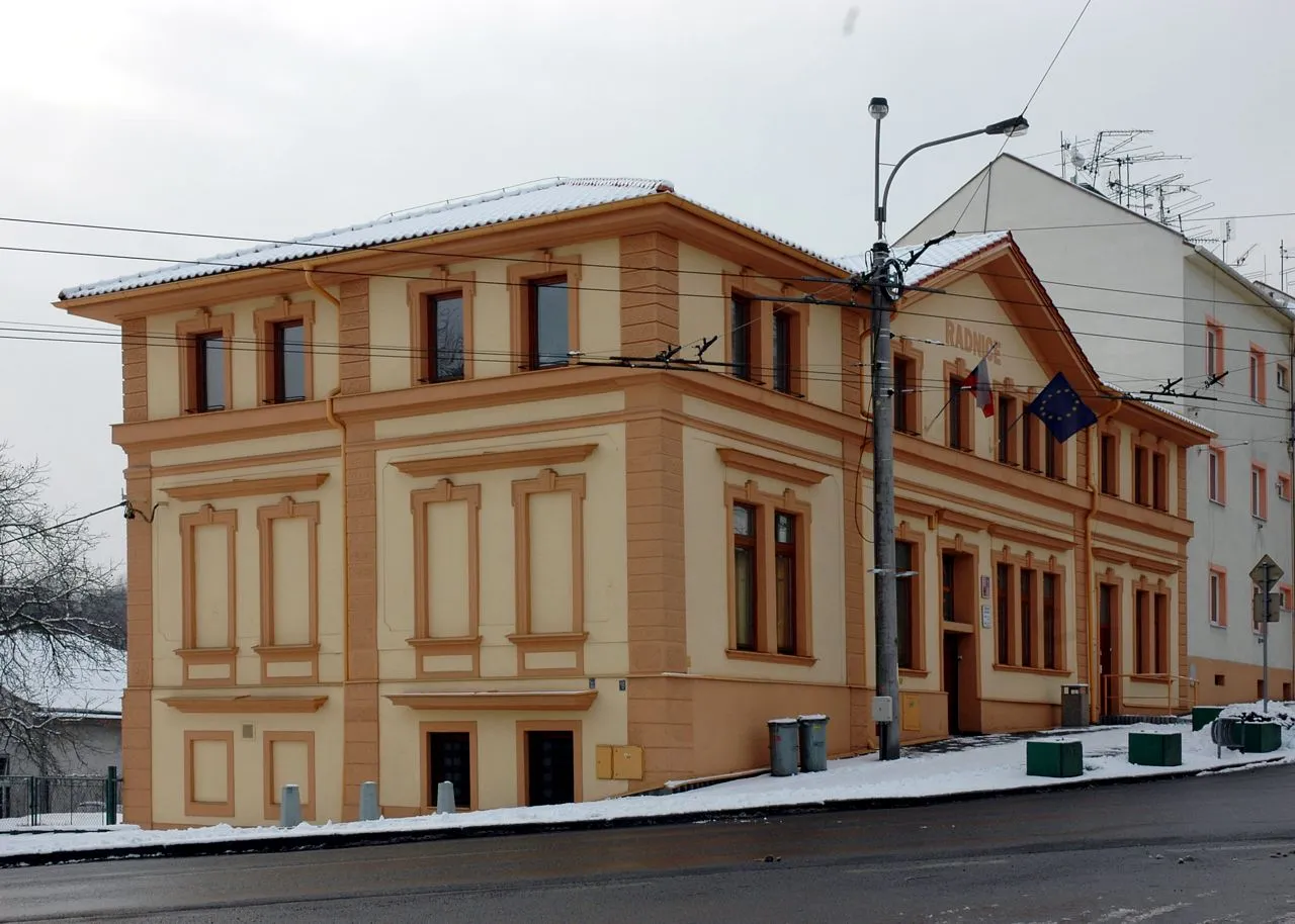 Photo showing: former town hall of Ostrava-Michálkovice, Czech Republic