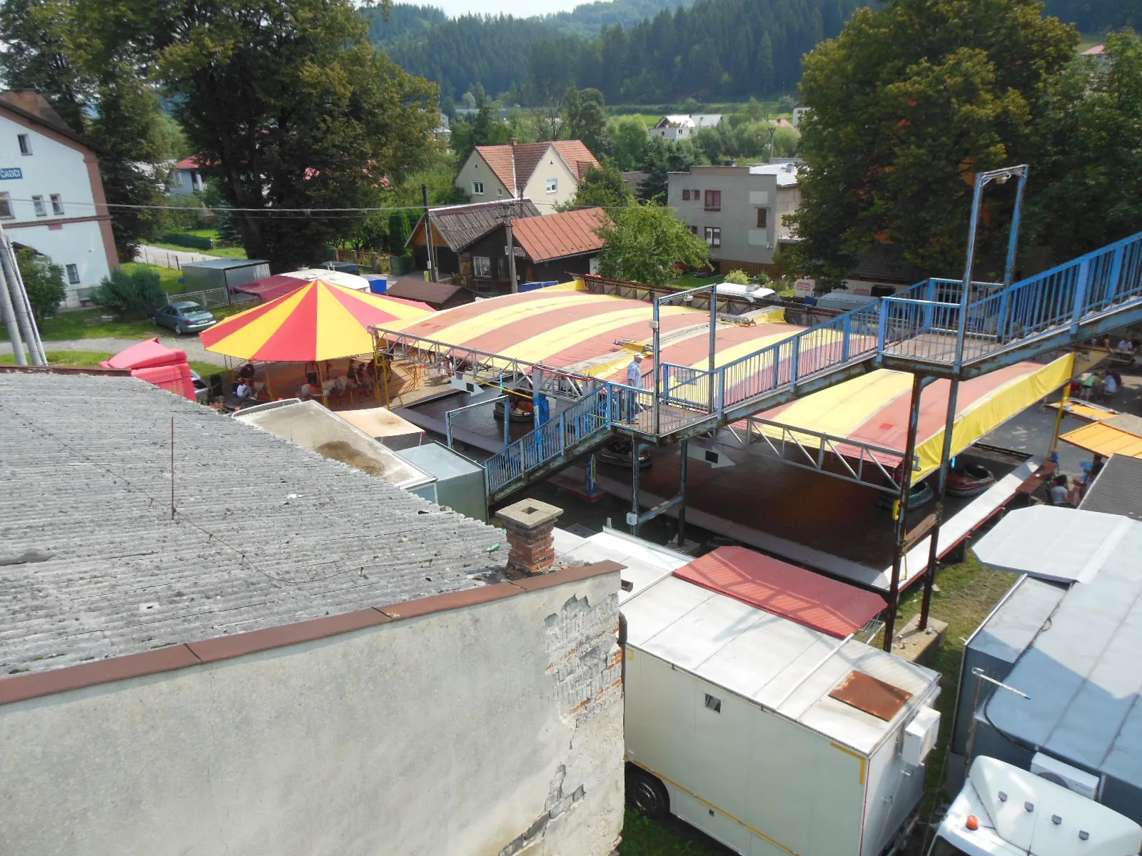 Photo showing: Kermesse in Čierne, Slovakia. August 2018.