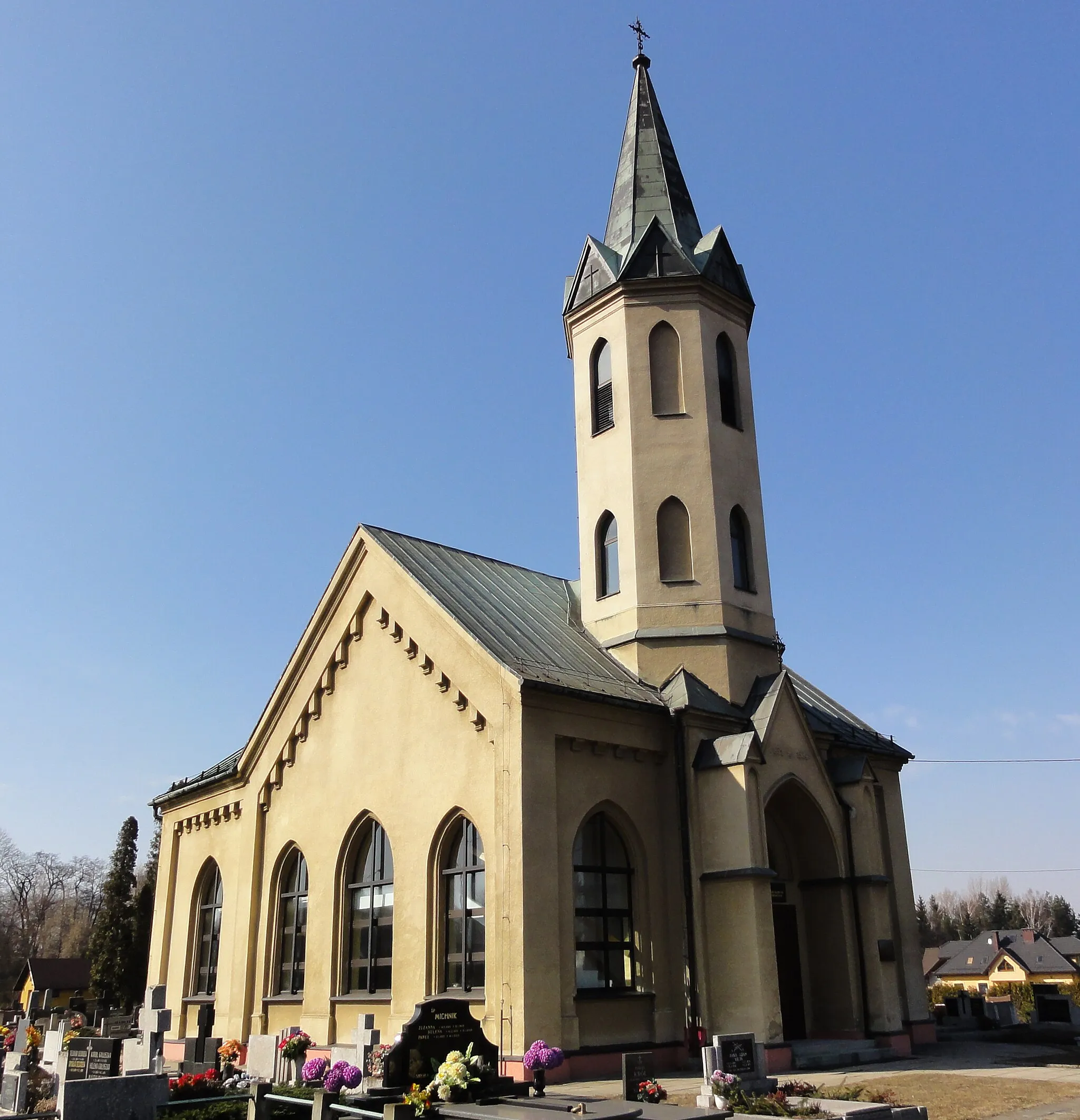 Photo showing: Evangelical-Augsburg church of the Resurrection of Christ in Jasienica