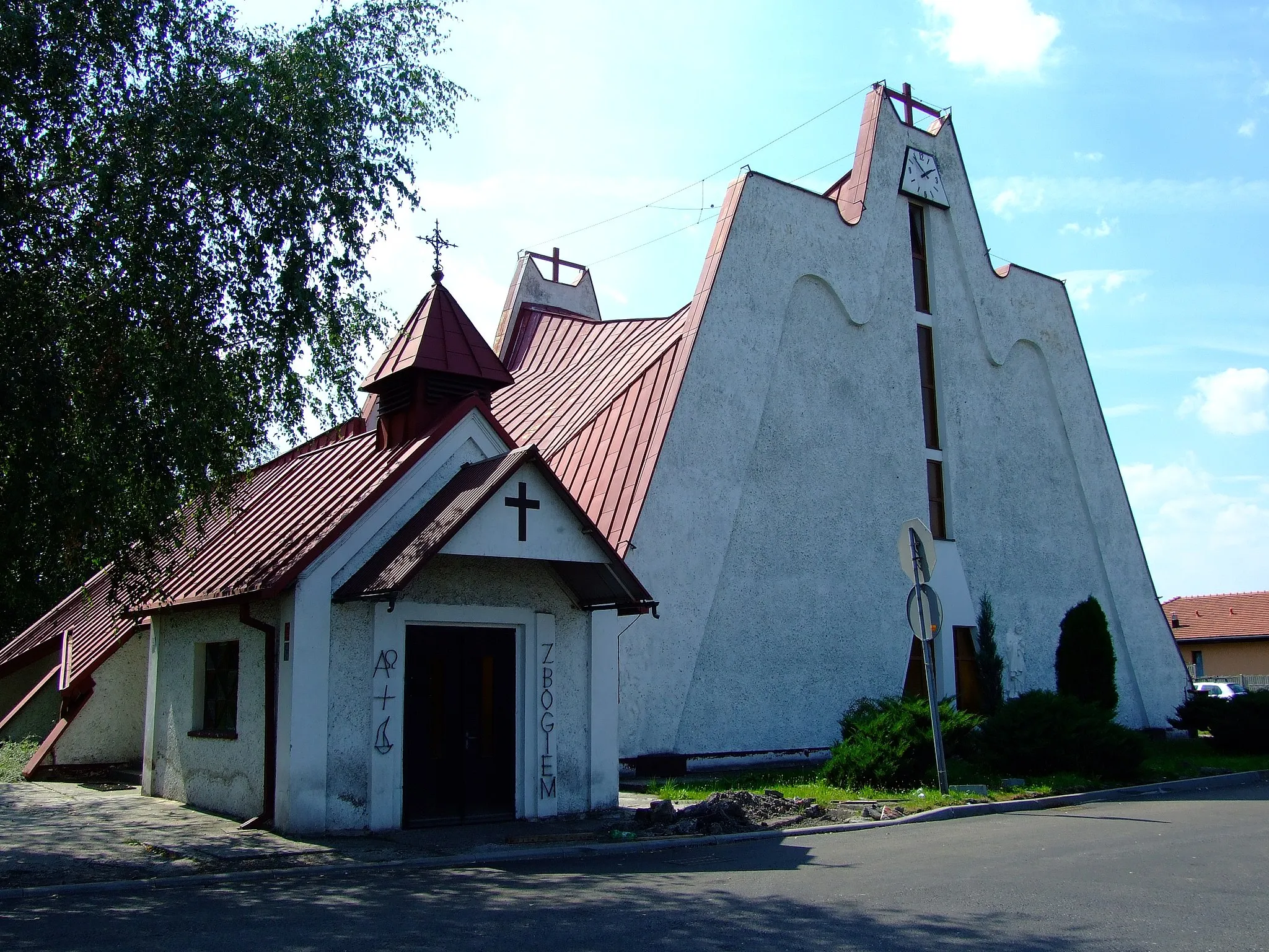Photo showing: Kościół p.w. MB Różańcowej w Kleszczowie (województwo śląskie)