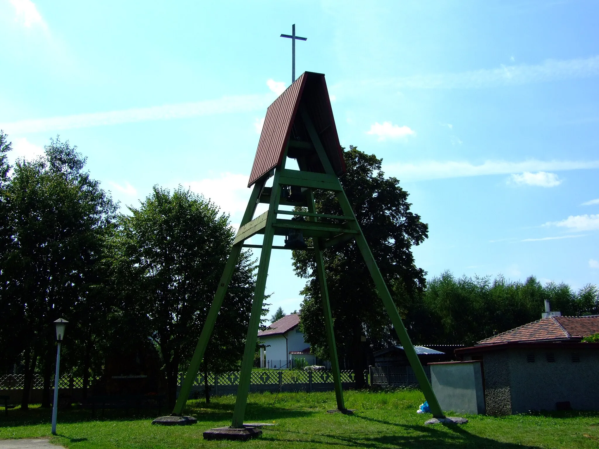 Photo showing: Dzwonnica kościoła NMP w Kleszczowie (województwo śląskie)