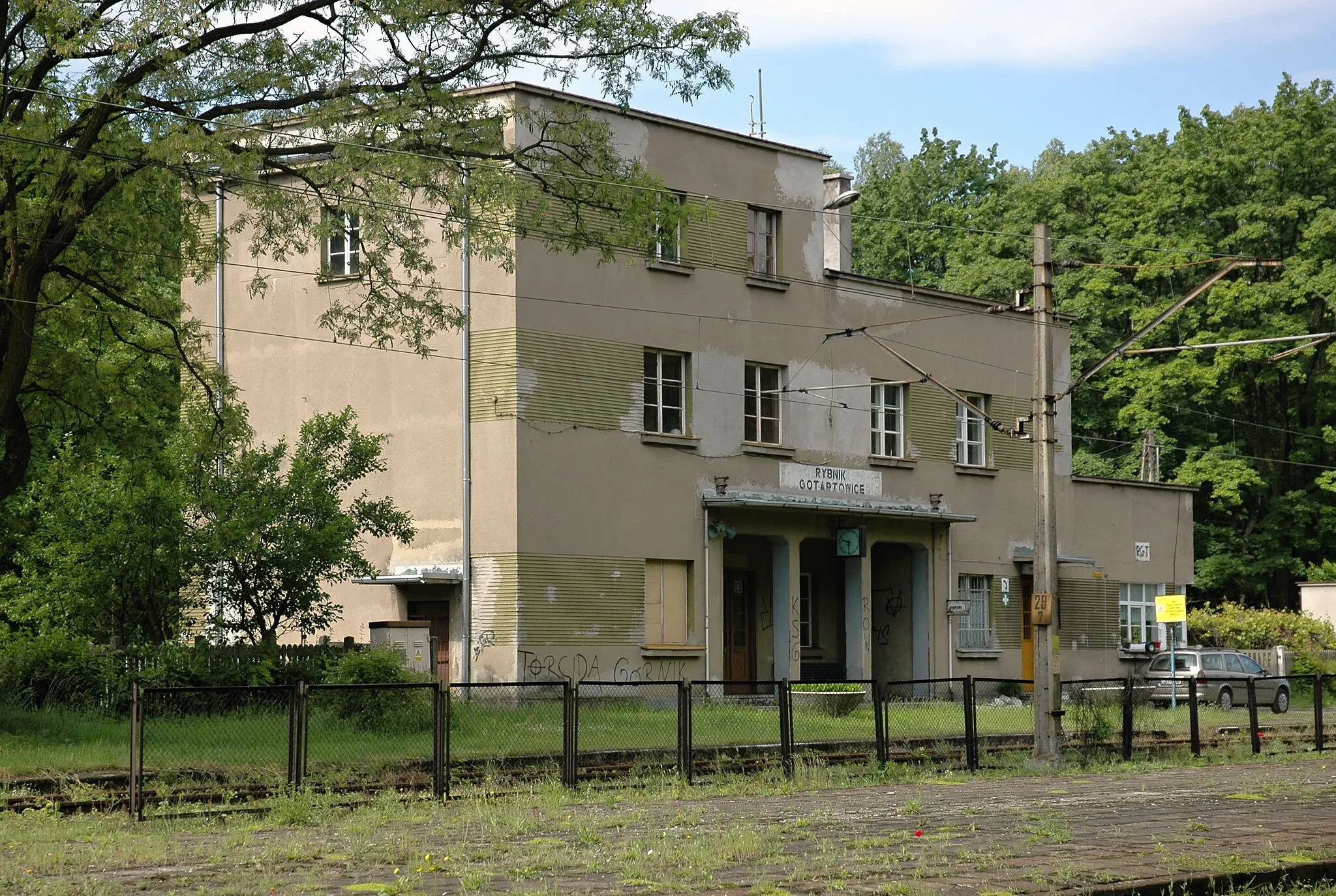 Photo showing: Rybnik Gotartowice railway station, Poland