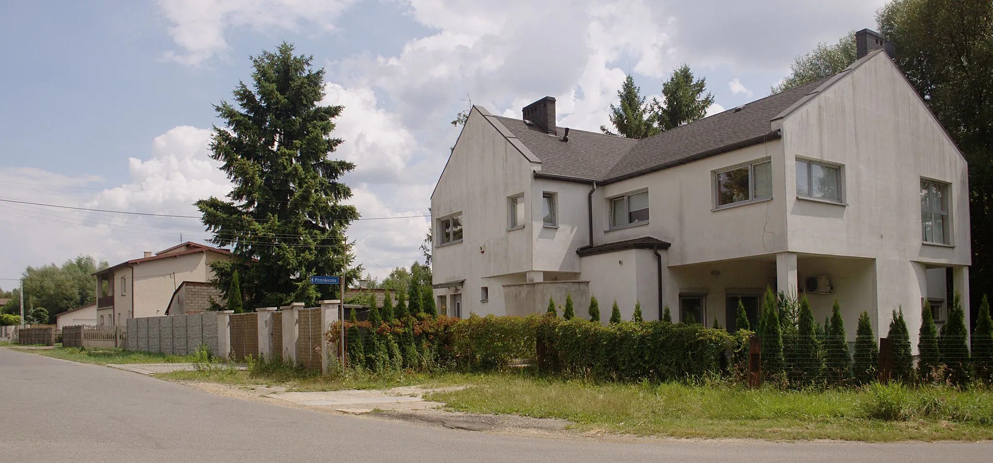 Photo showing: Fragment zabudowy w miejscowości Gorzelnia (Stara Gorzelnia)