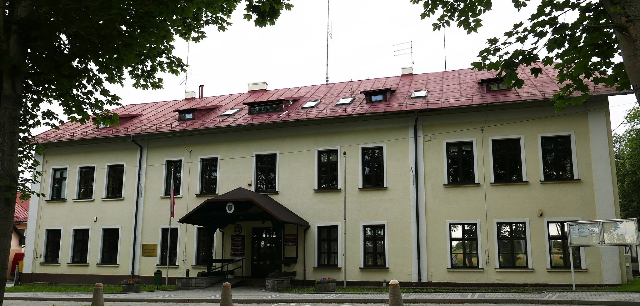 Photo showing: Commune office in Jaworze 2018