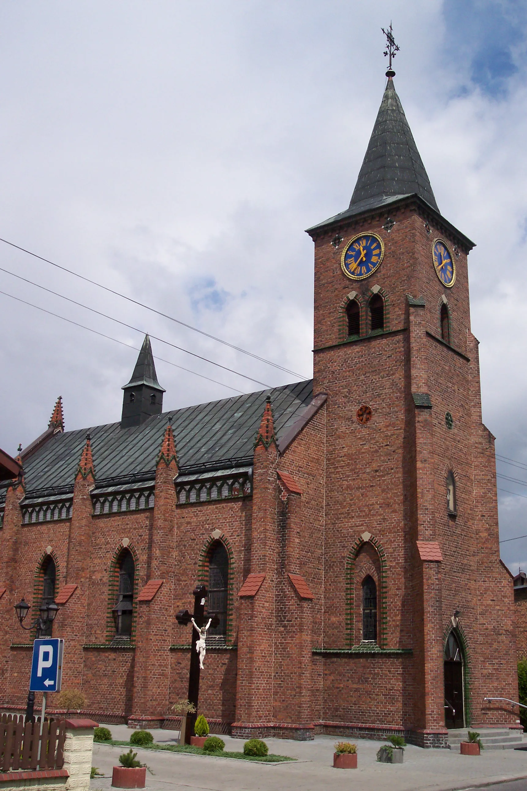 Photo showing: Kościół pw. św. Jana Nepomucena w Sierakowie Śląskim