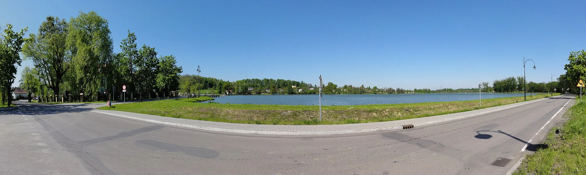 Photo showing: Młyńszczok Pond in Zebrzydowice