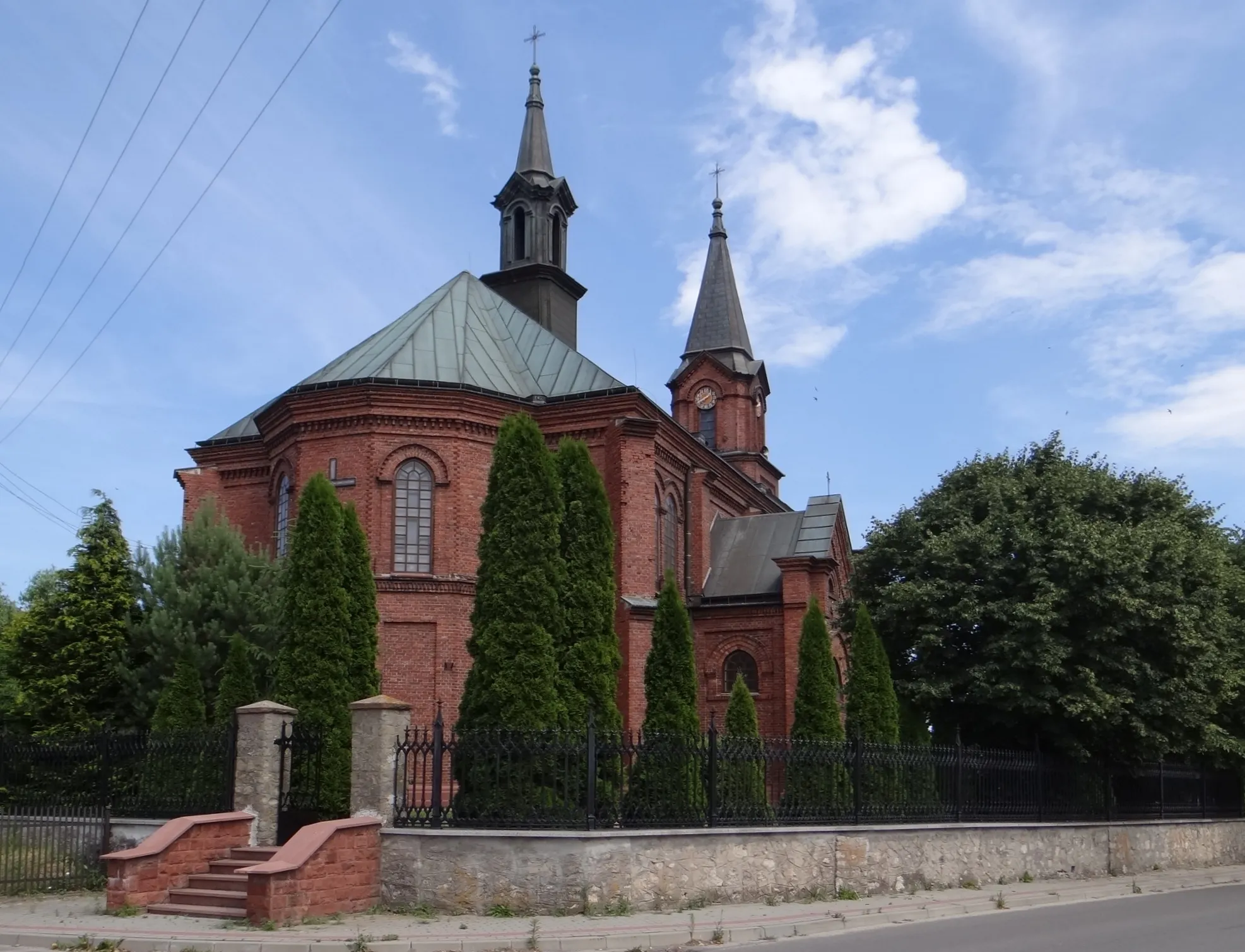 Photo showing: Kozłów (powiat miechowski). Kościół