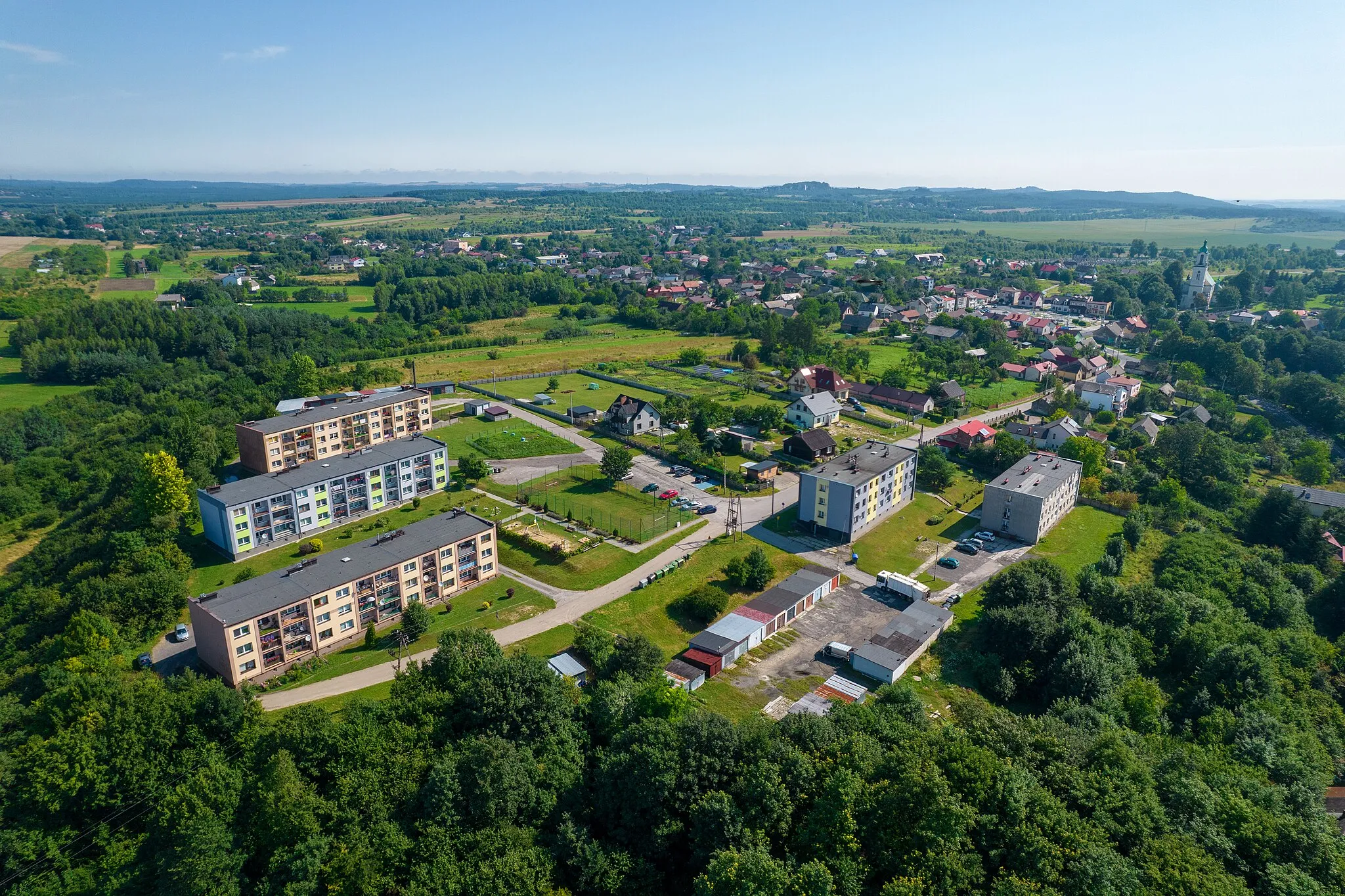 Photo showing: Osiedle Skarpa we Włodowicach