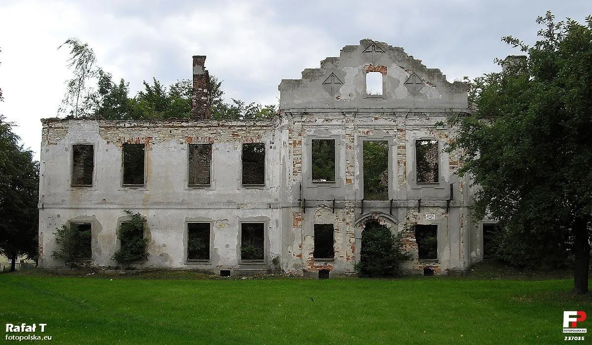 Photo showing: Ruiny pałacu Warszyckich.