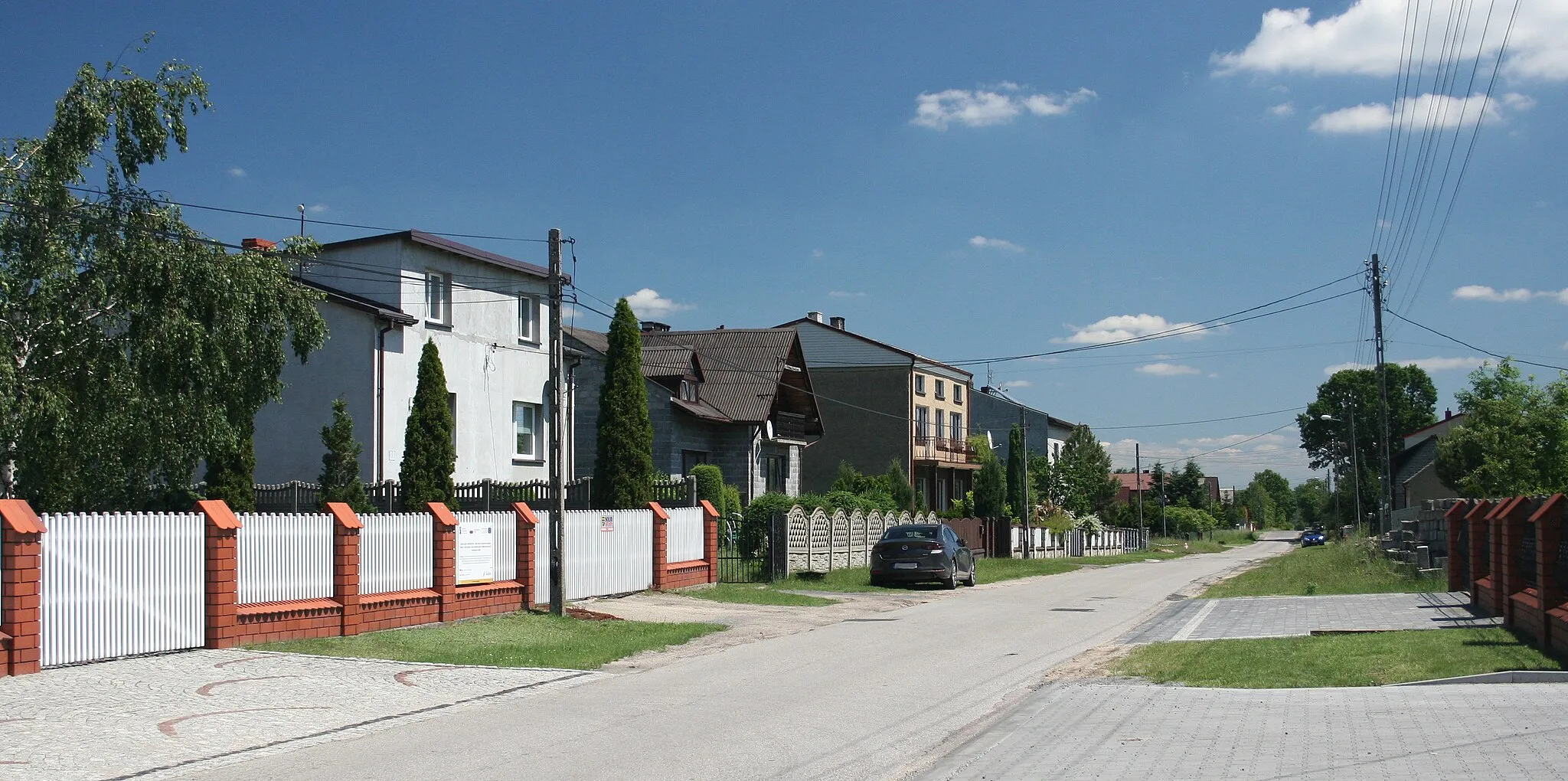 Photo showing: Ulica 3 Maja w Siedlcu Dużym