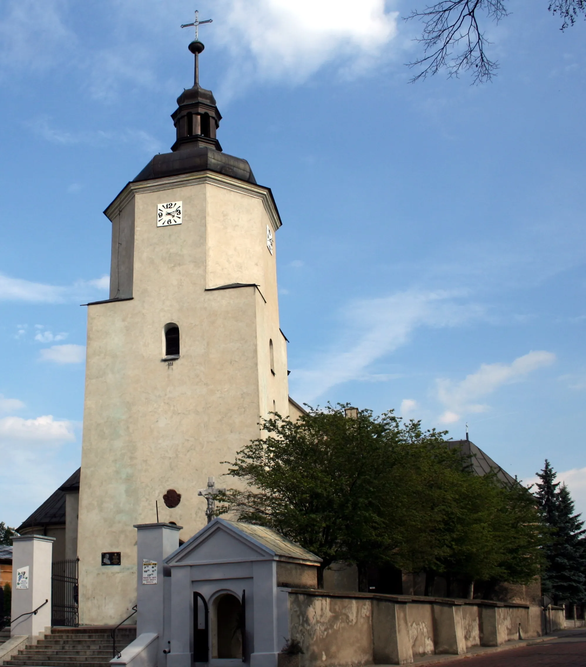 Photo showing: Kościół św. Katarzyny w Woźnikach, powiat lubliniecki