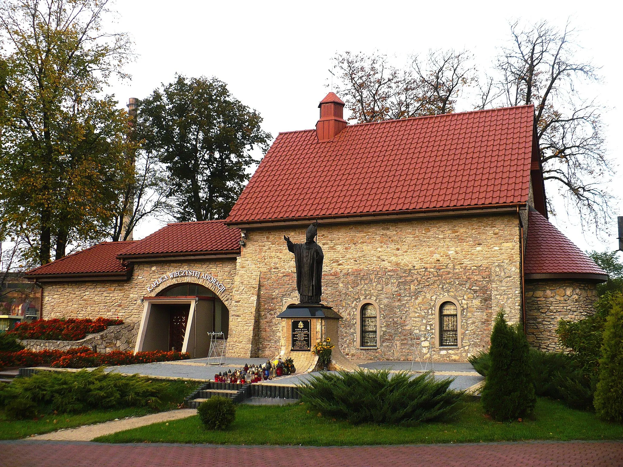 Photo showing: Zabytkowa kaplica Narodzenia Pana Jezusa w Myszkowie Mijaczowie