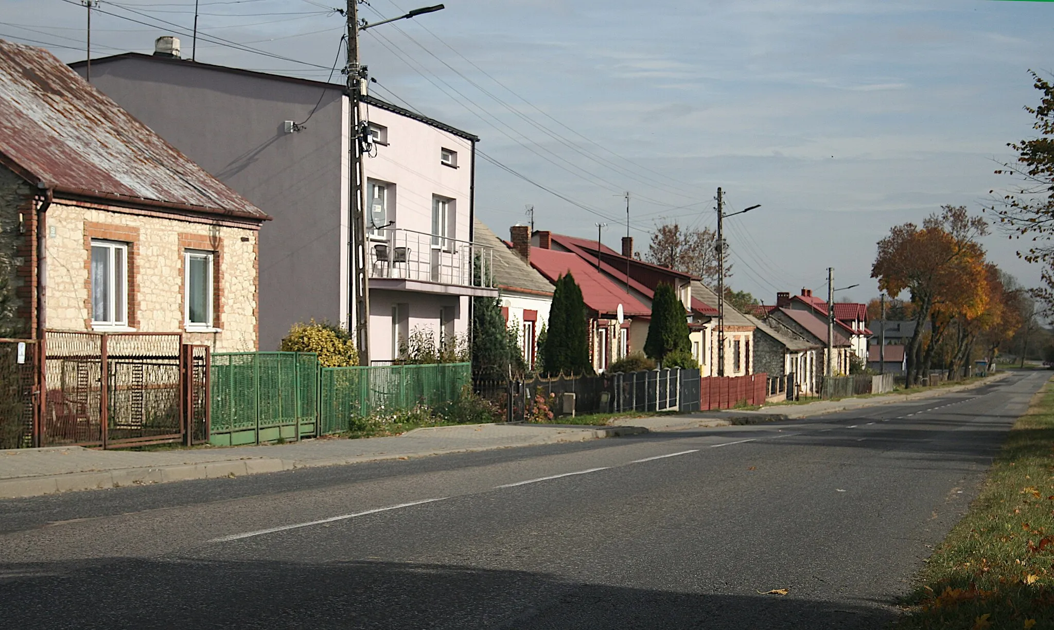 Photo showing: Ulica Częstochowska w Mokrzeszu