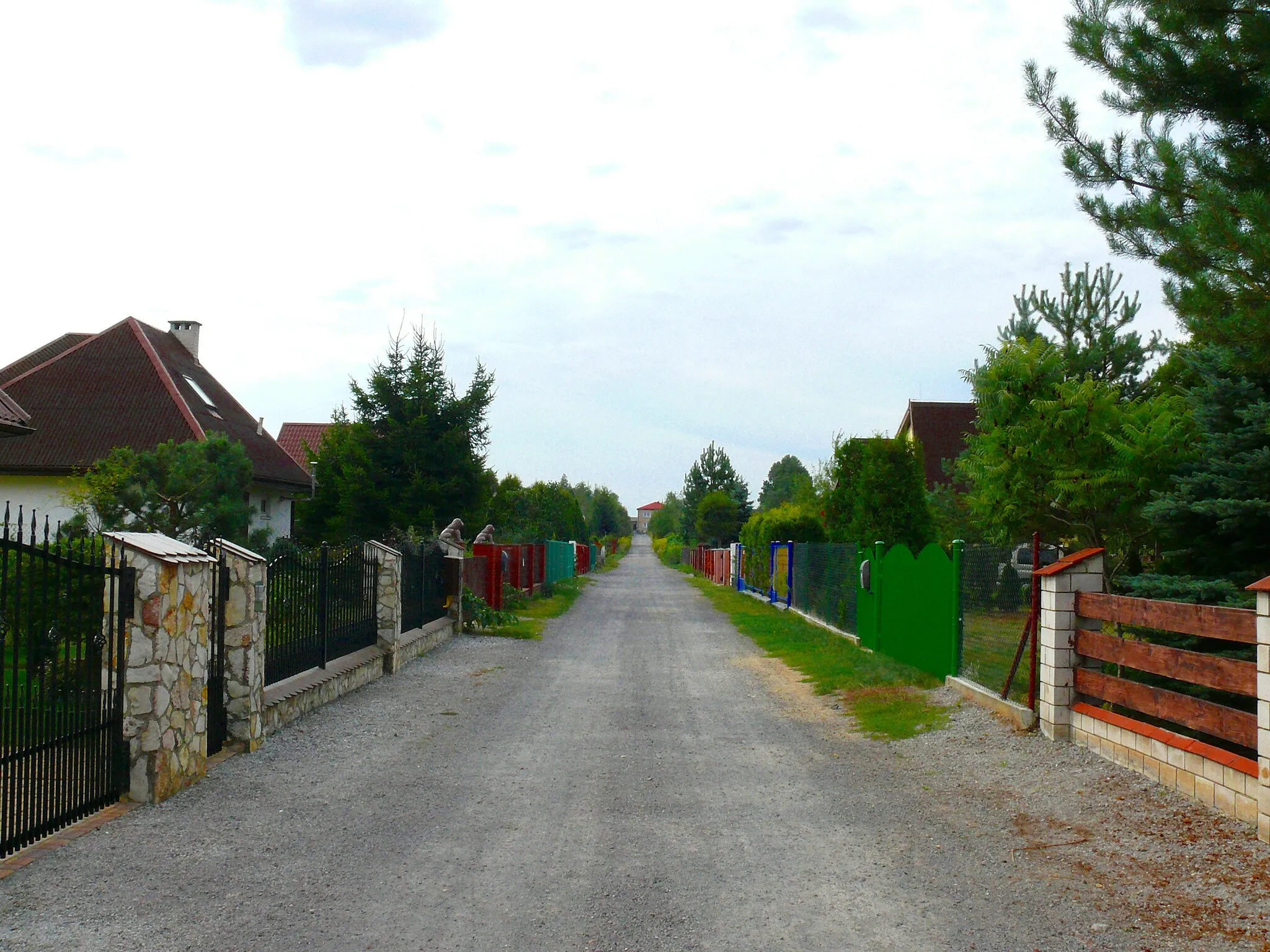 Photo showing: Kuźnica Stara - droga gminna