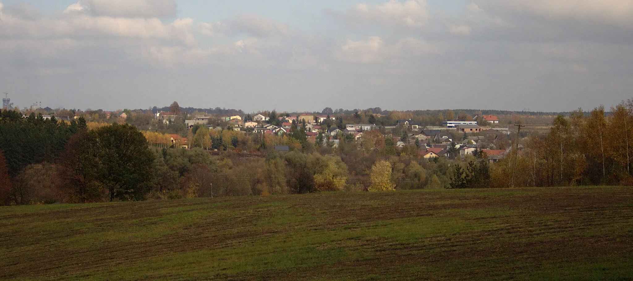 Photo showing: Miejscowość Jaskrów w gminie Mstów