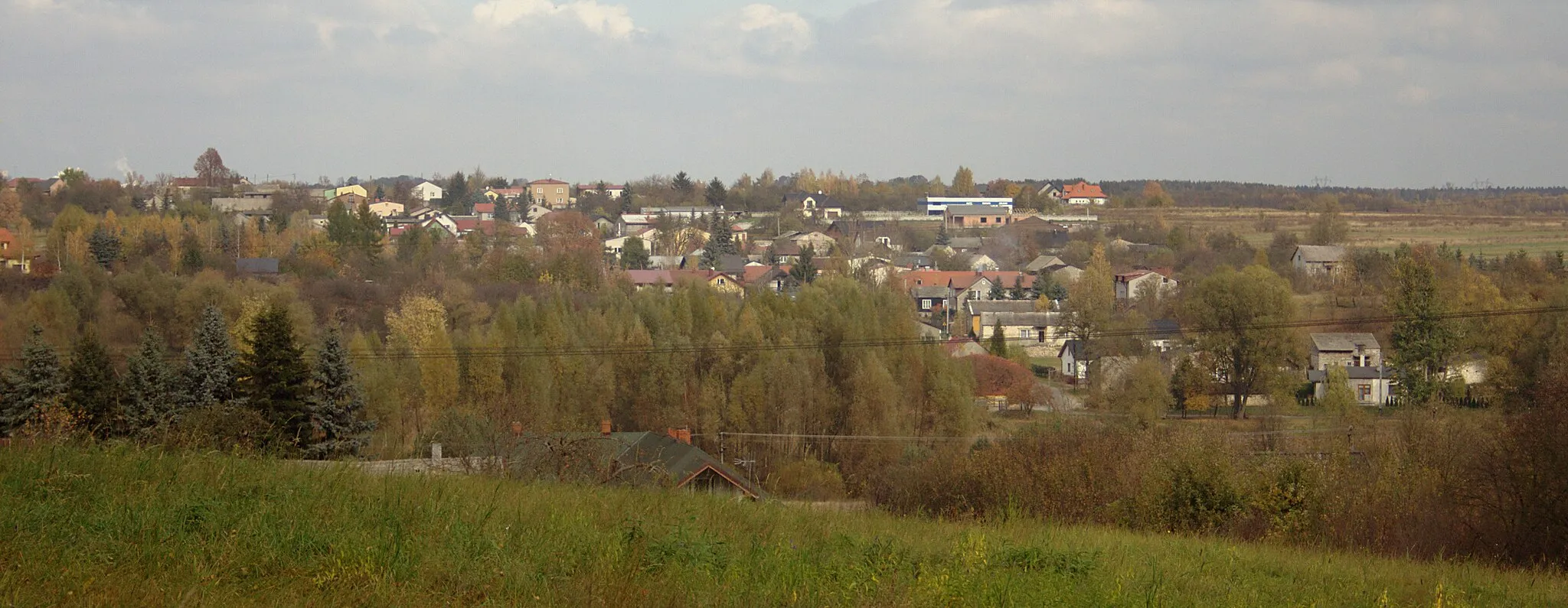 Photo showing: Miejscowość Jaskrów w gminie Mstów