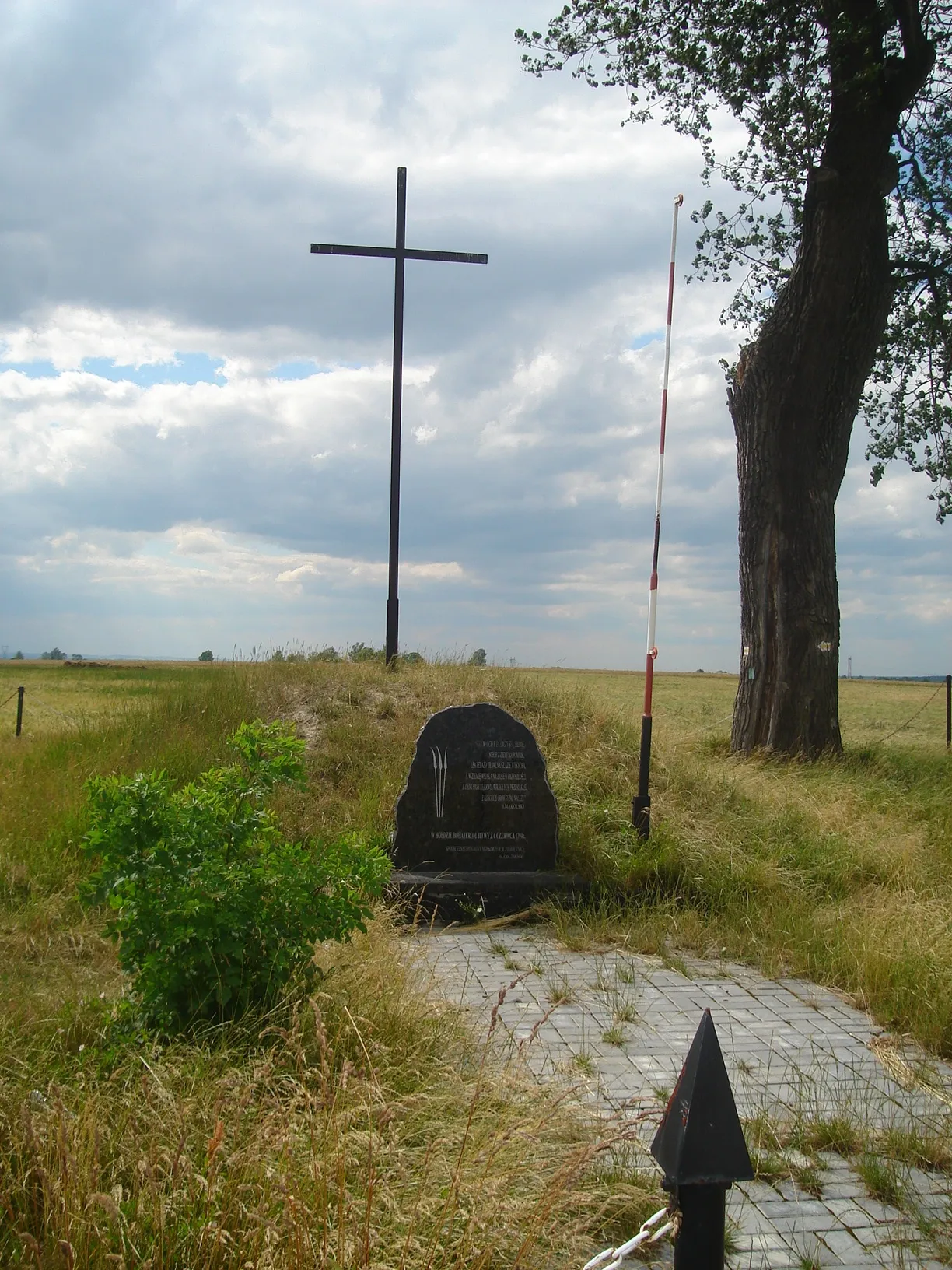 Photo showing: Kopiec Kościuszki w Chebdziu