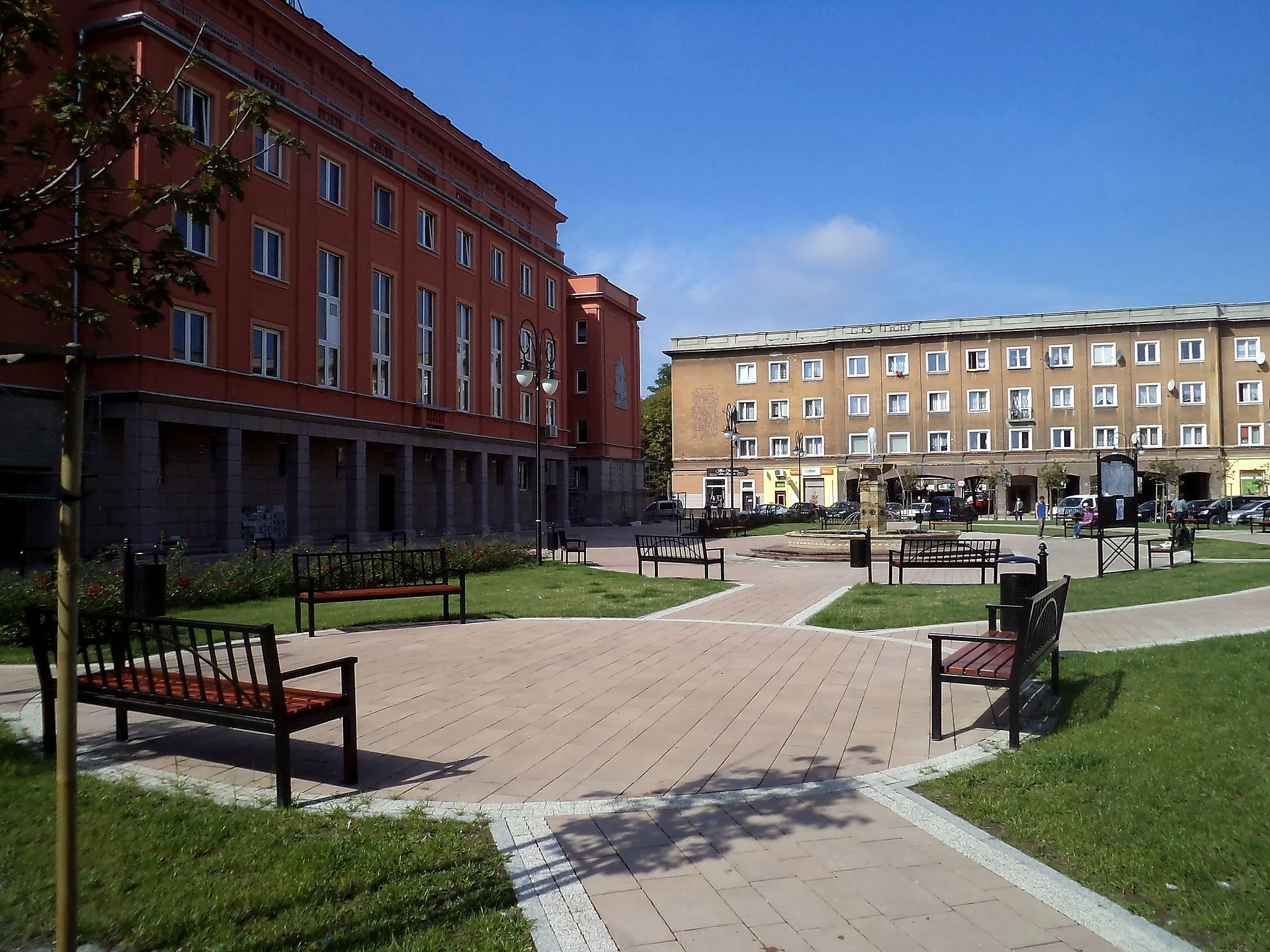 Photo showing: Osiedle A (zwane też Osiedlem Anna) – tyskie osiedle położone w dzielnicy Śródmieście, zrealizowane w latach 1951–1956.