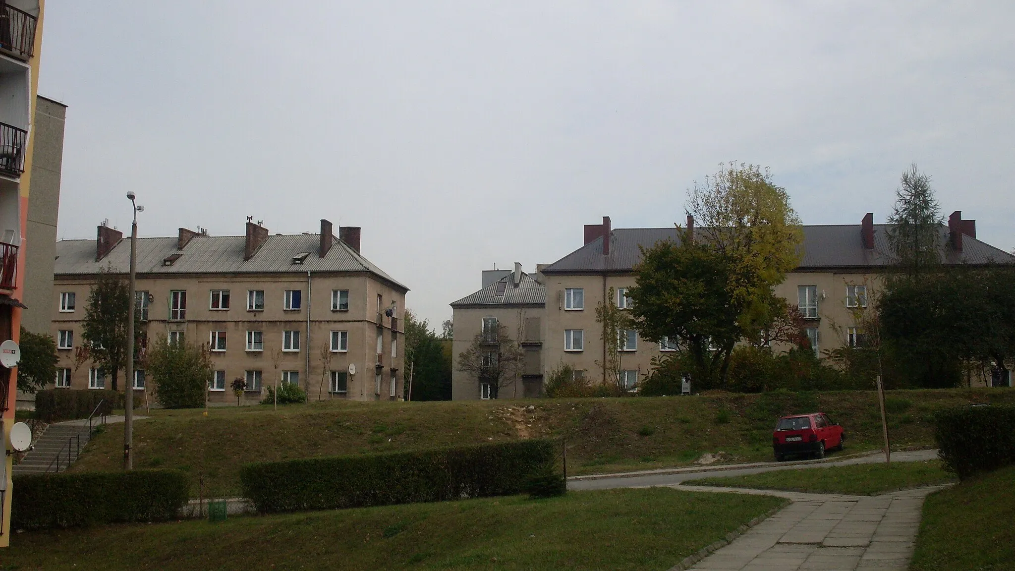 Photo showing: Bukowno.Zwycięstwa Street