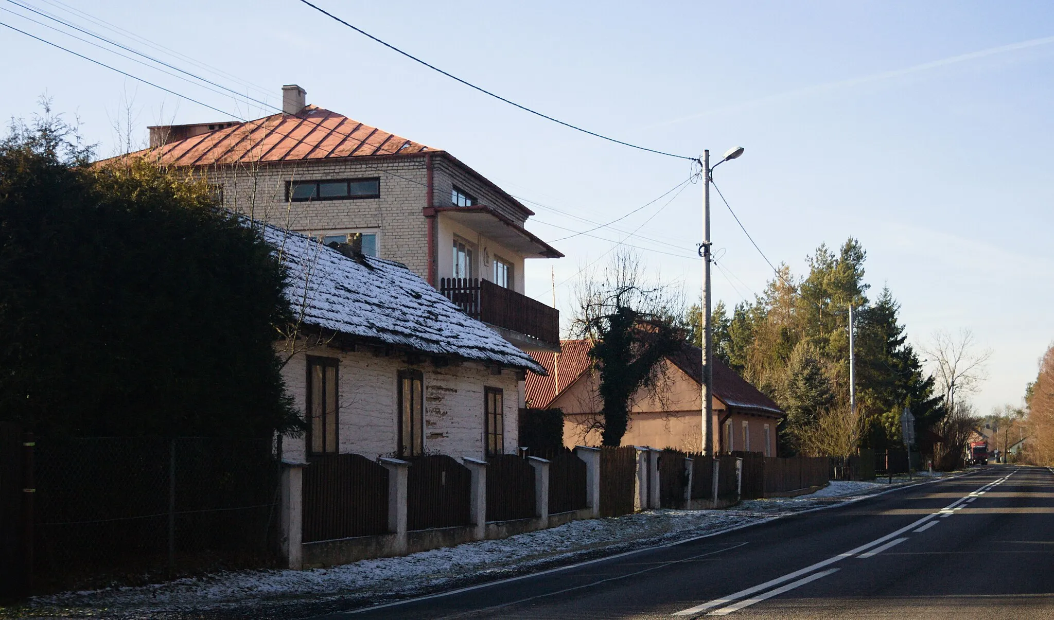 Photo showing: Apolonka, odcinek drogi krajowej nr 46