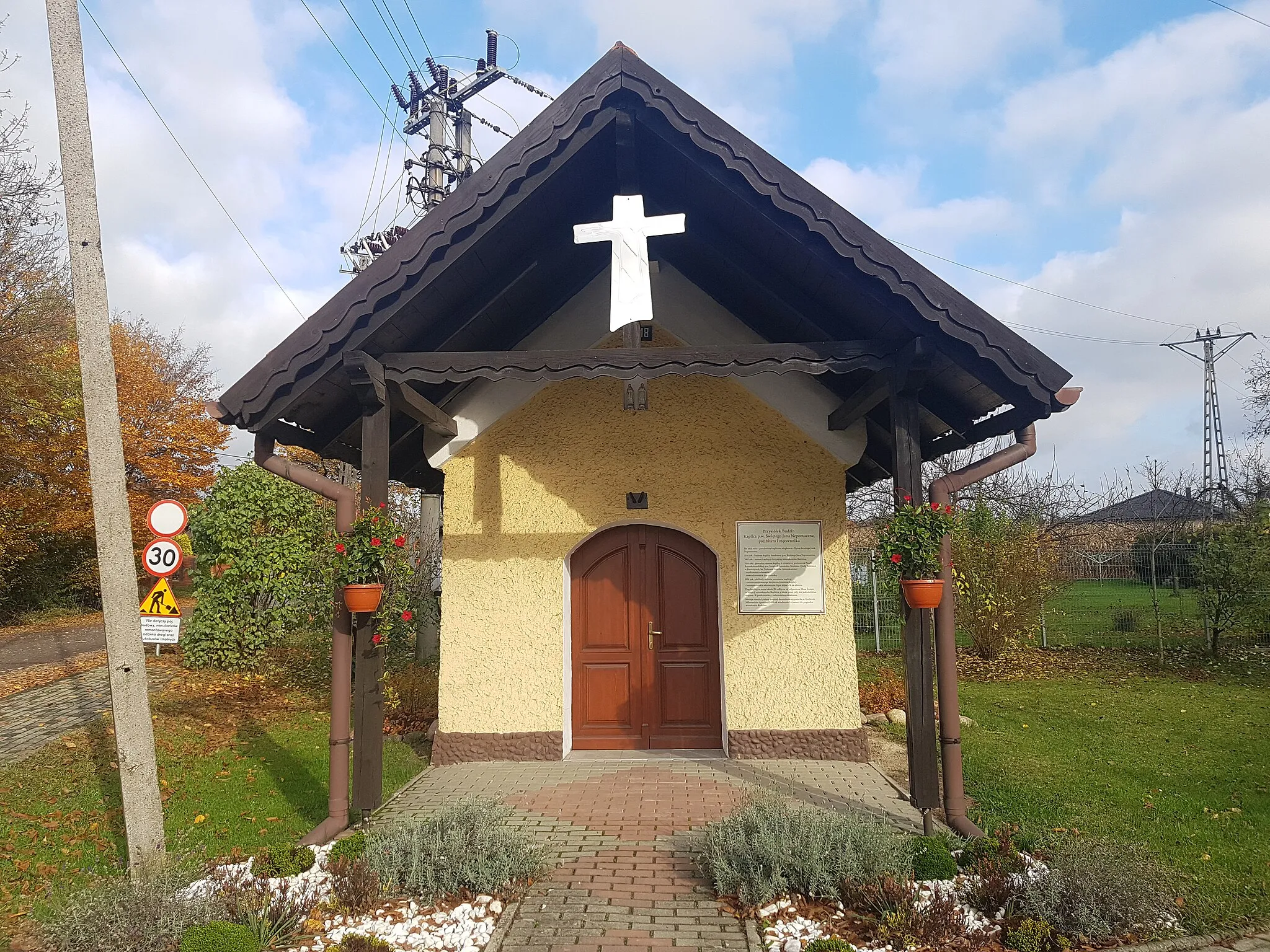 Photo showing: Kaplica św. Jana Nepomucena w Budzinie (przysiółku wsi Żytna w powiecie rybnickim)