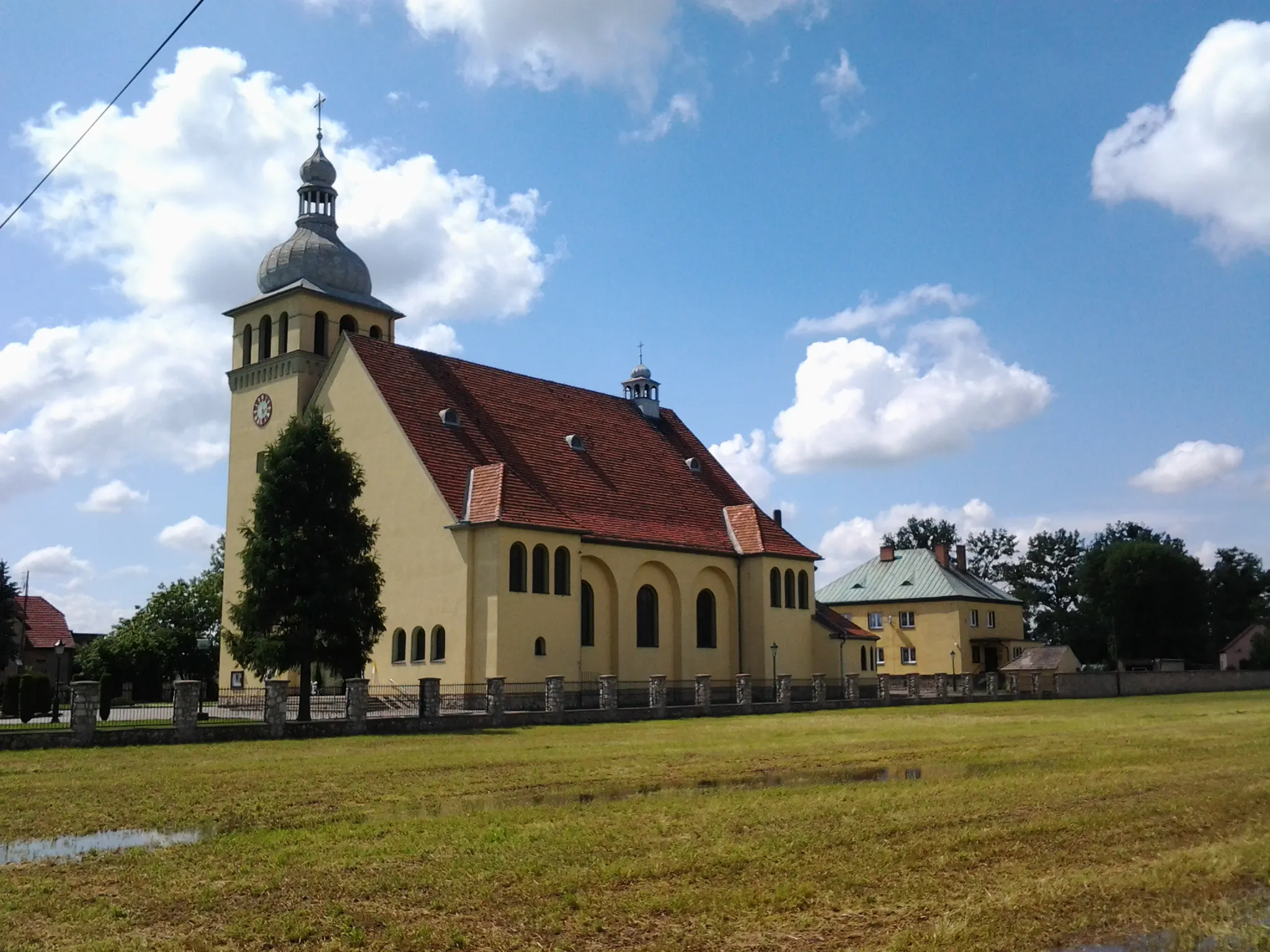 Photo showing: Church on Zawada Ksiazeca, Silesia, Poland